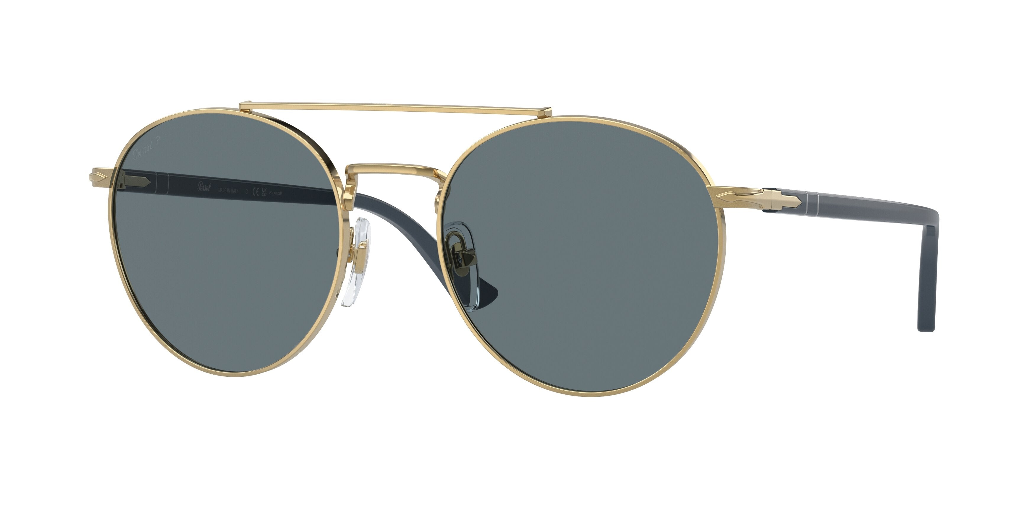 Persol PO1011S Pillow Sunglasses  515/3R-Gold 54-145-20 - Color Map Gold