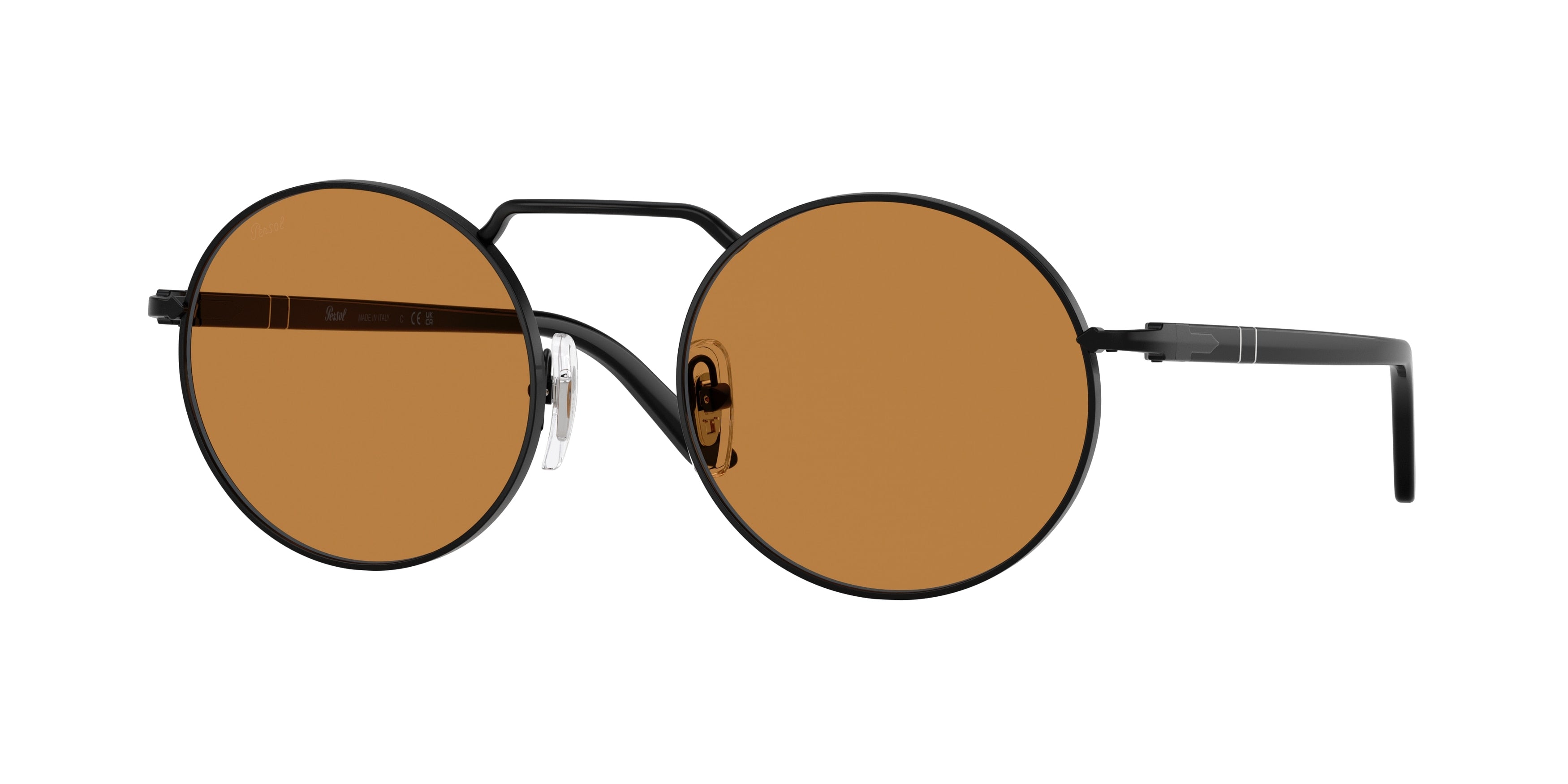 Persol PO1019S Rectangle Sunglasses  107853-Demigloss Black 53-140-20 - Color Map Black