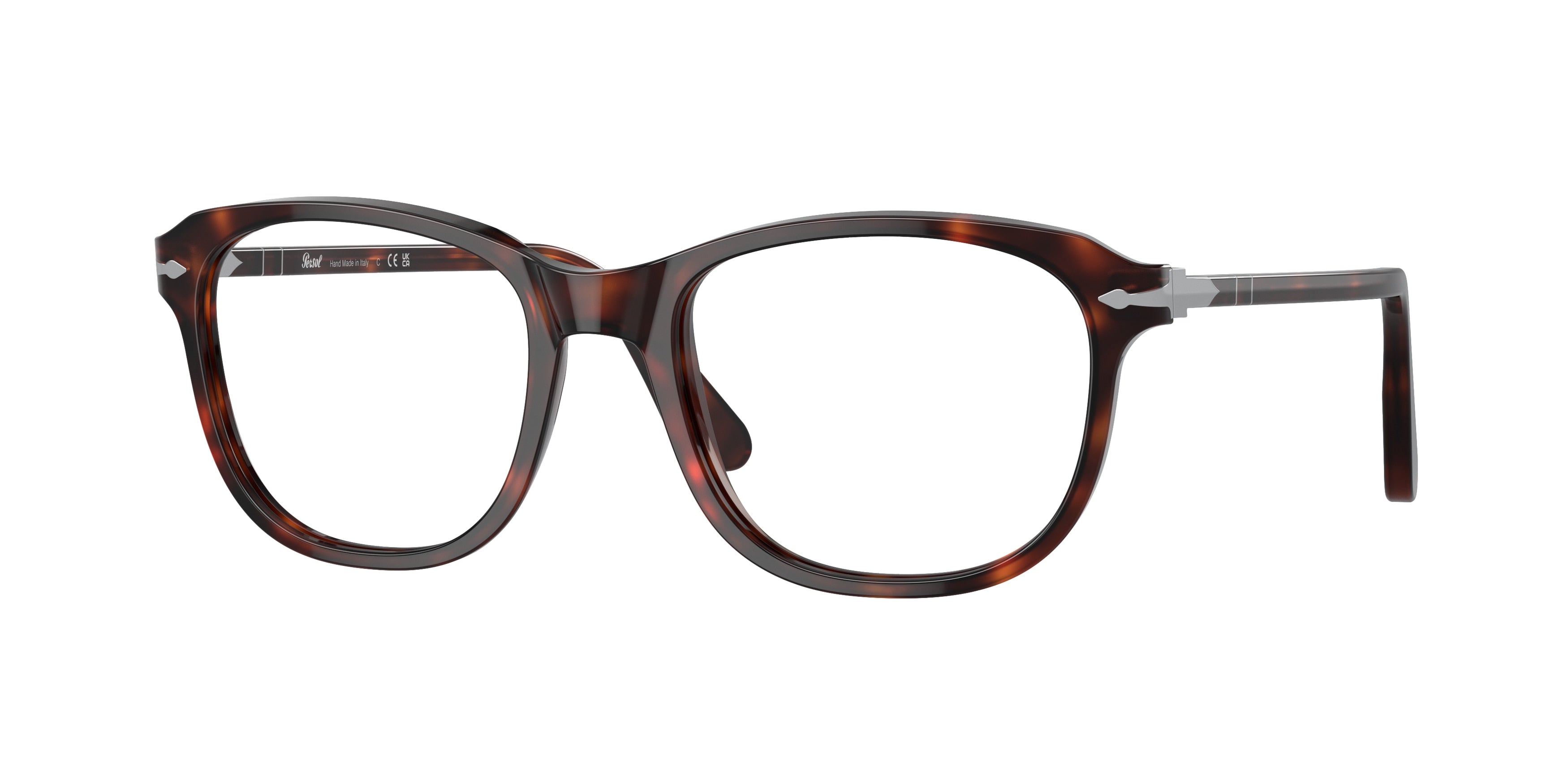 Persol PO1935V Pillow Eyeglasses  24-Havana 53-145-19 - Color Map Tortoise