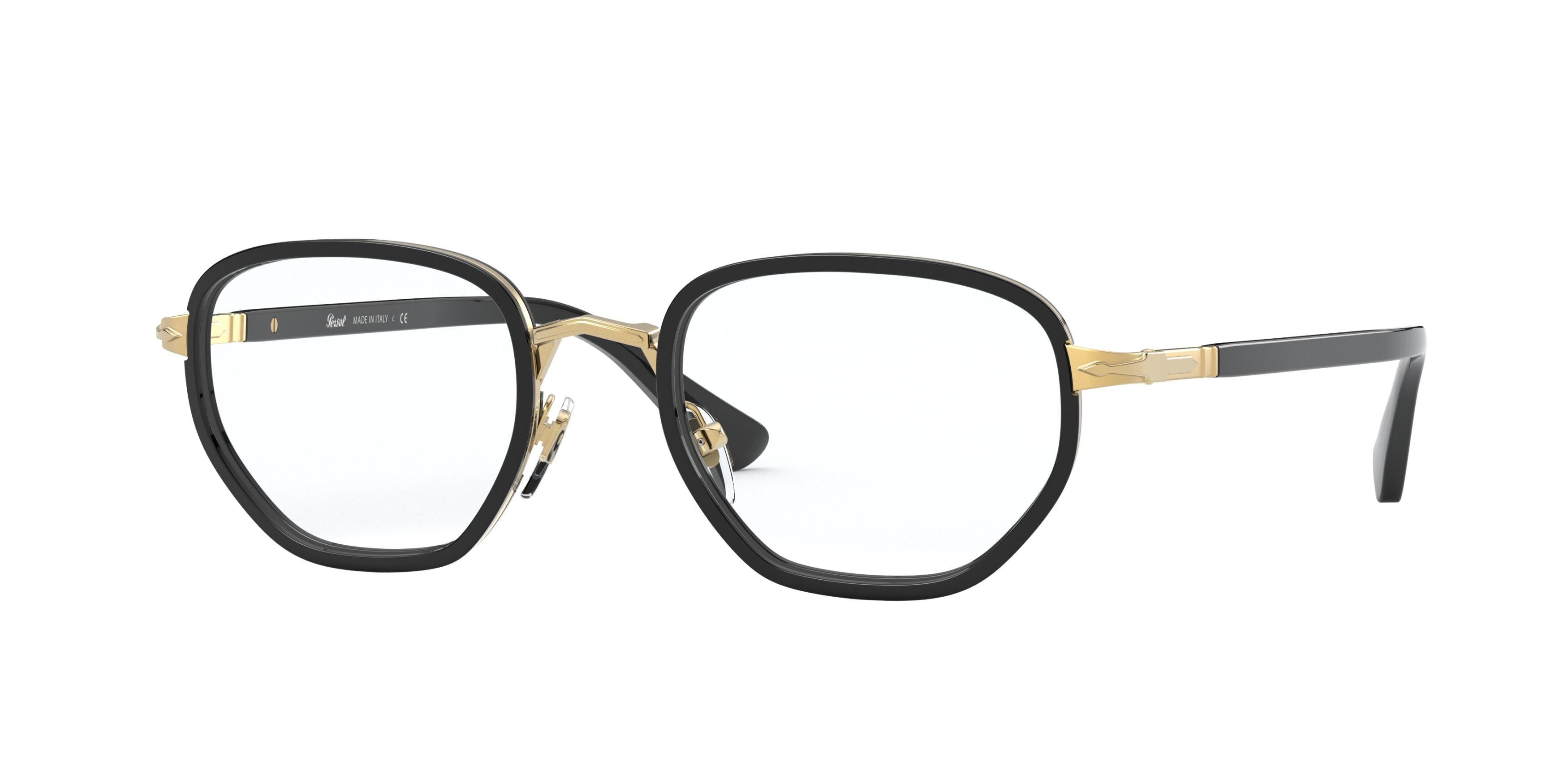 Persol PO2471V Phantos Eyeglasses  1097-Black 48-140-21 - Color Map Black