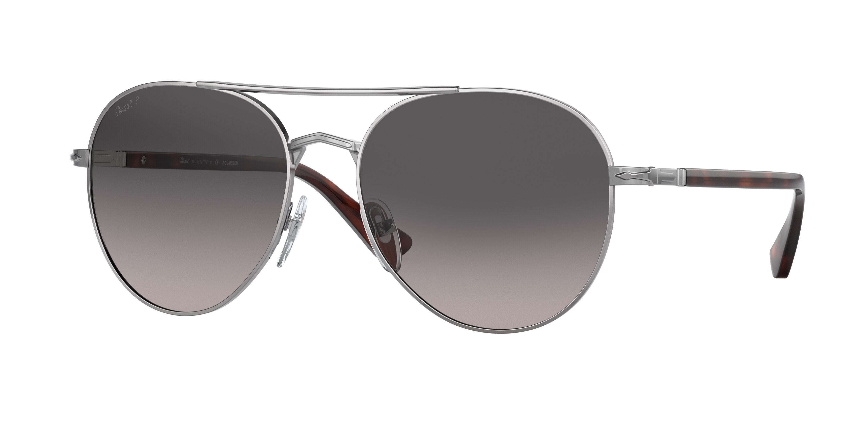 Persol PO2477S Phantos Sunglasses  513/M3-Gunmetal 57-145-17 - Color Map Grey