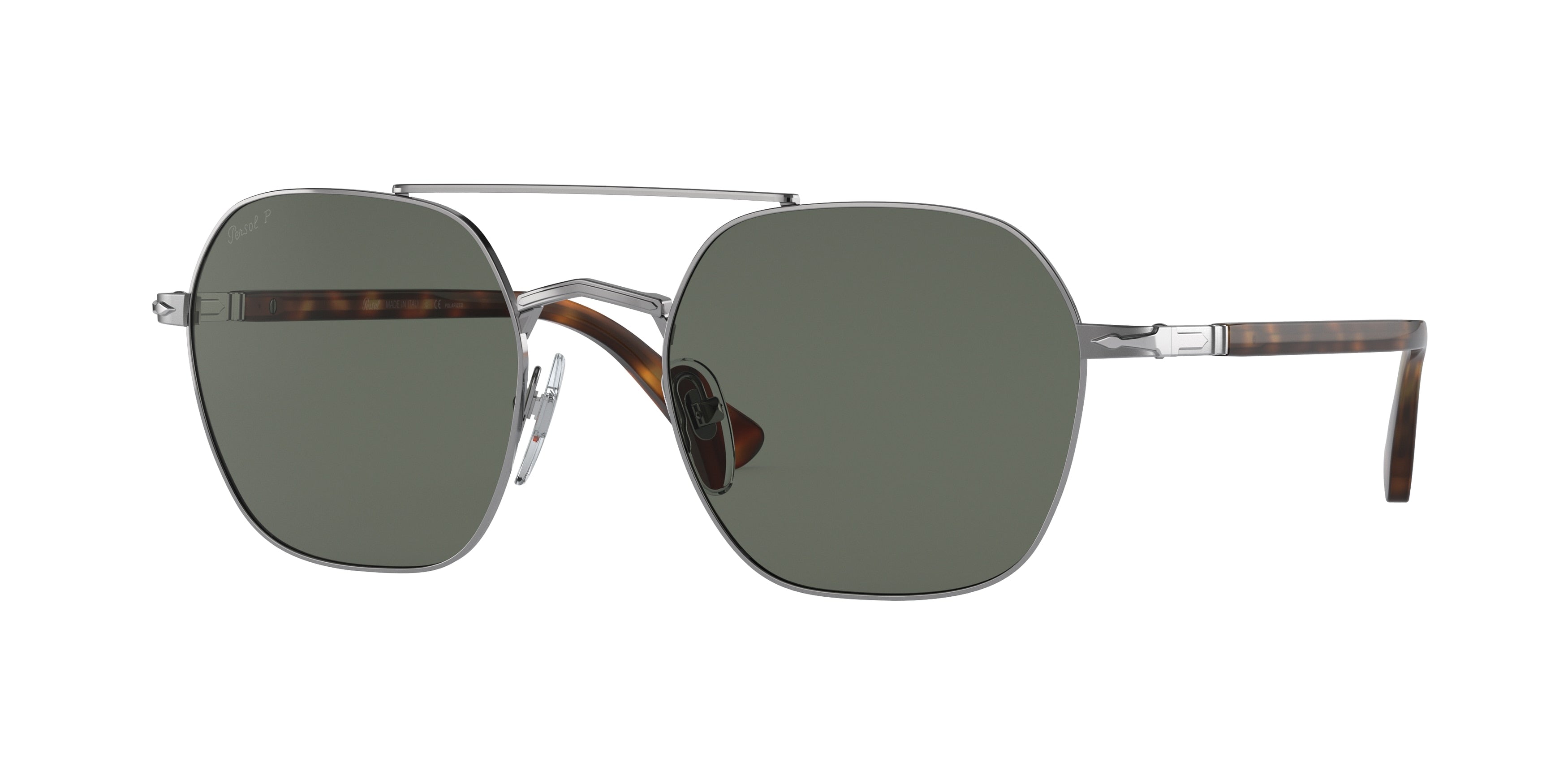 Persol PO2483S Square Sunglasses  513/58-Gunmetal 52-145-20 - Color Map Grey