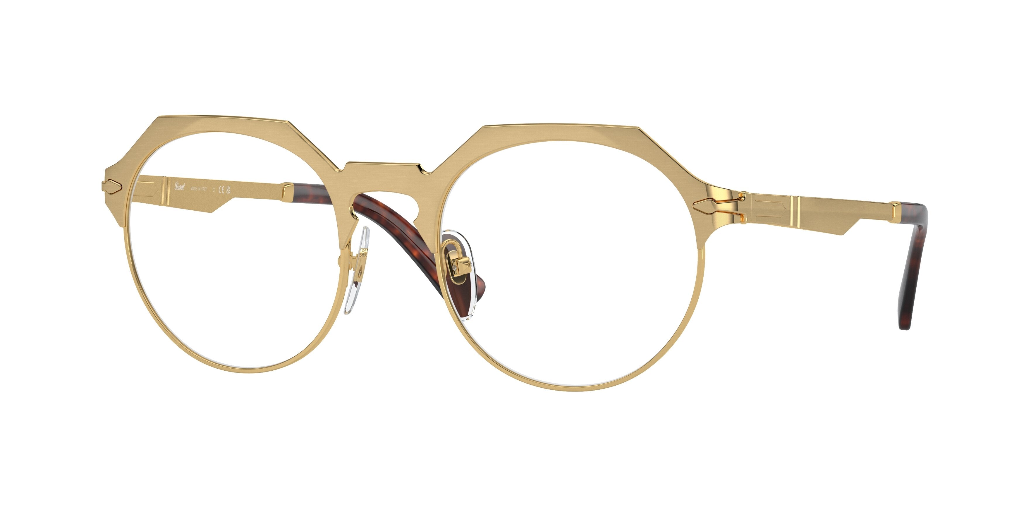 Persol PO2488V Phantos Eyeglasses  1115-Gold 51-140-19 - Color Map Gold