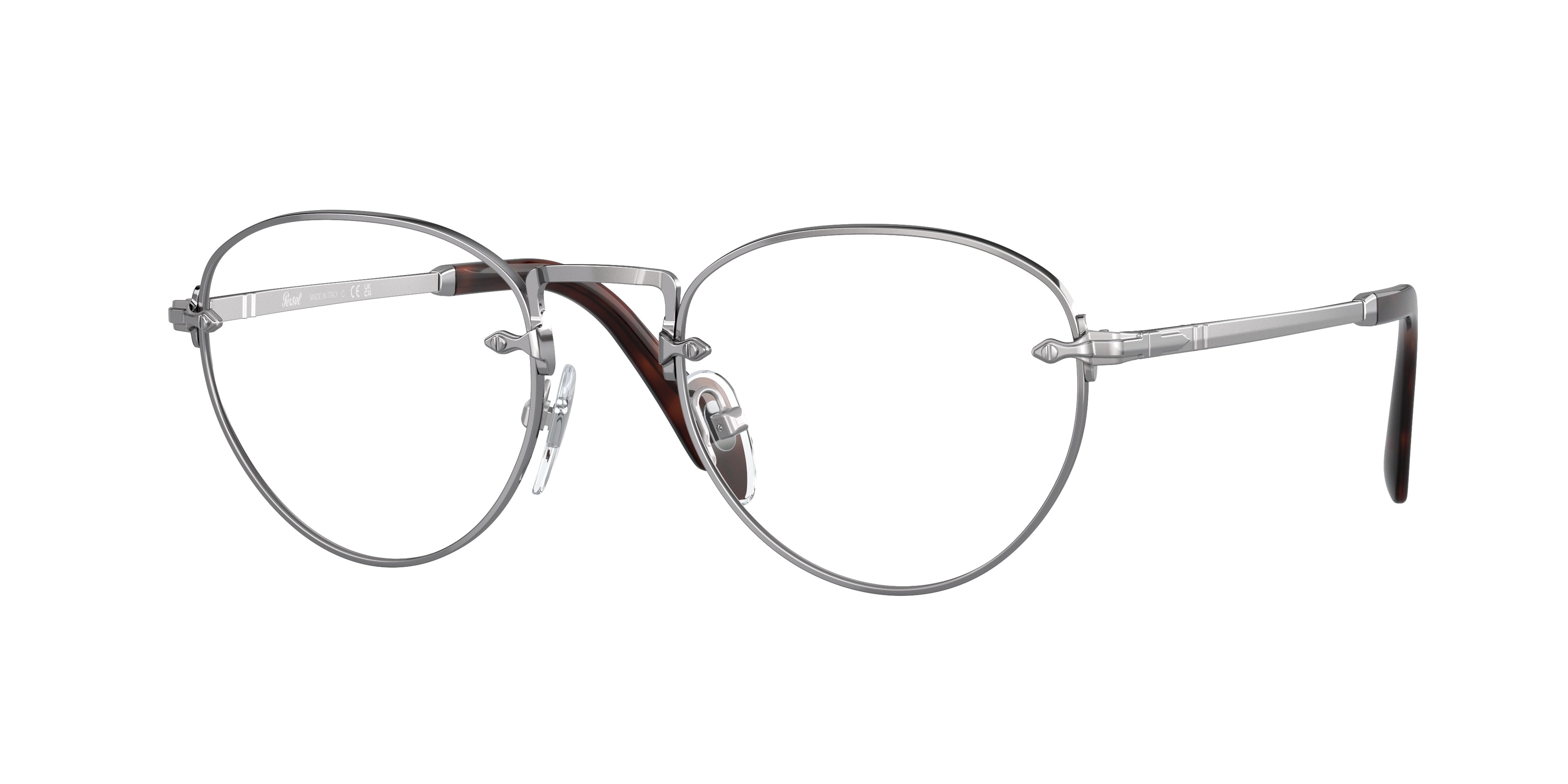 Persol PO2491V Phantos Eyeglasses  513-Gunmetal 51-145-20 - Color Map Grey