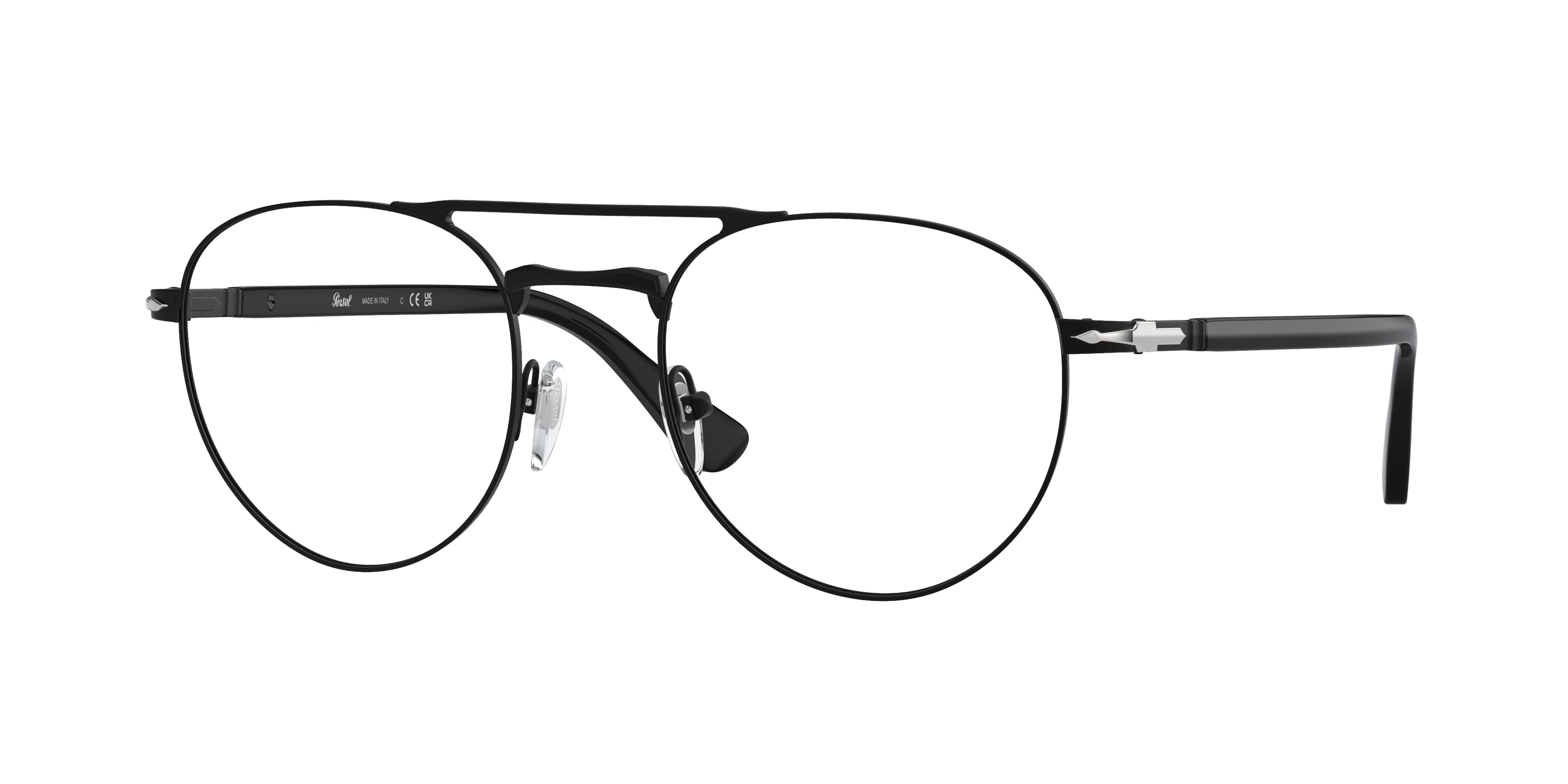 Persol PO2495V Phantos Eyeglasses  1078-Black 51-145-20 - Color Map Black