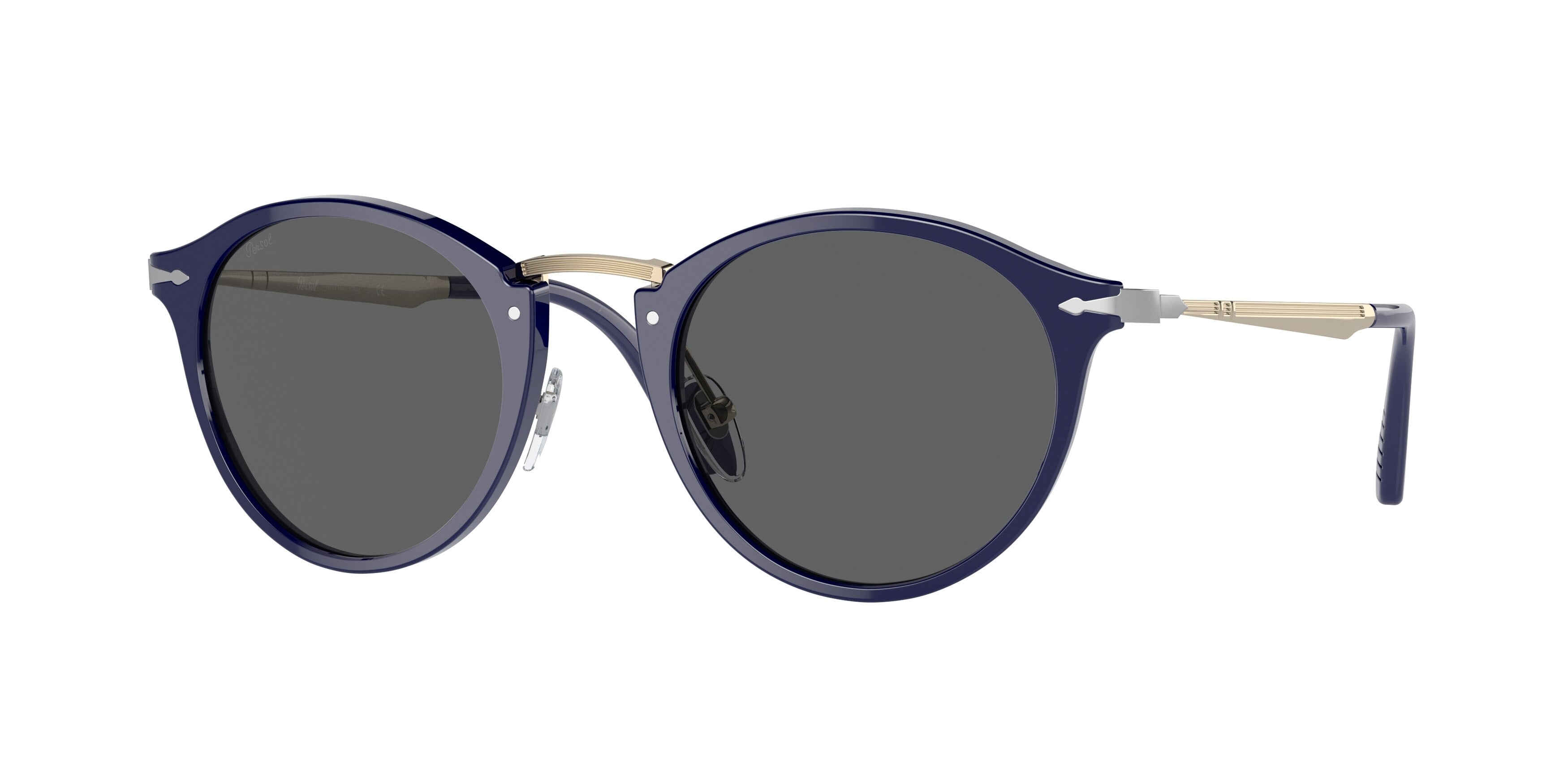 Persol PO3166S Phantos Sunglasses  1144B1-Blue 51-145-22 - Color Map Blue