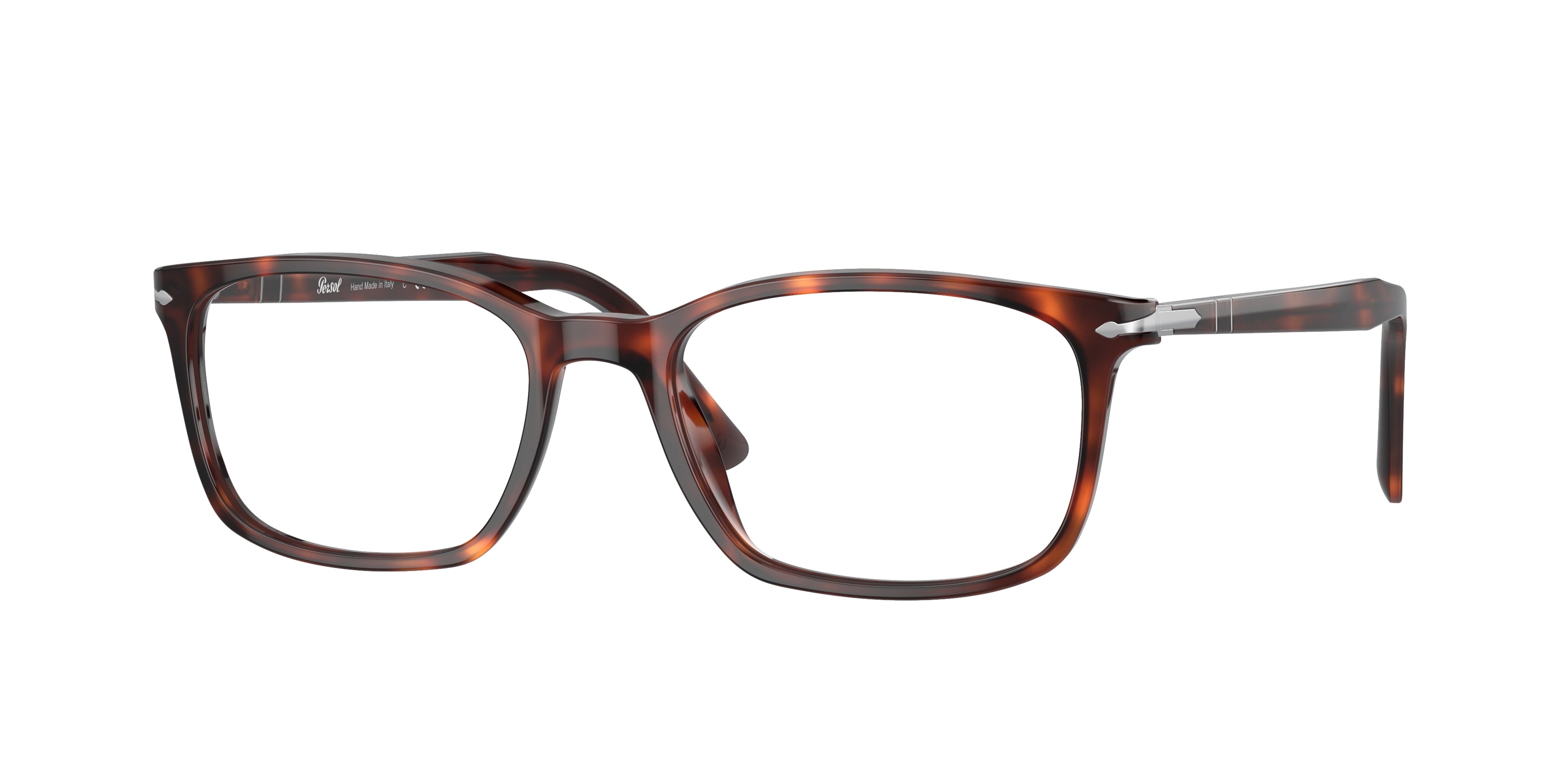Persol PO3189V Square Eyeglasses  24-Havana 55-145-18 - Color Map Tortoise