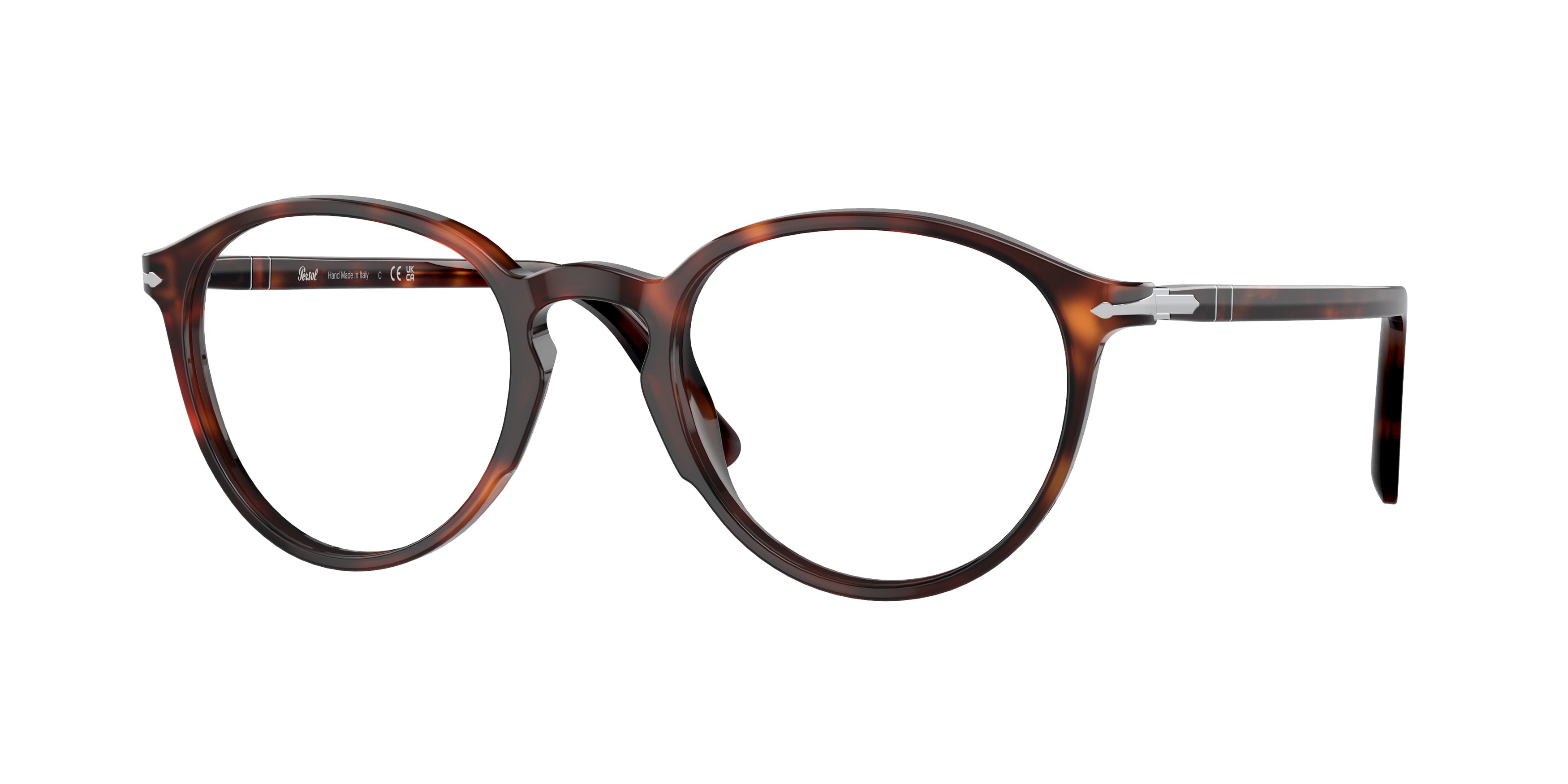 Persol PO3218V Phantos Eyeglasses  24-Havana 51-145-21 - Color Map Tortoise