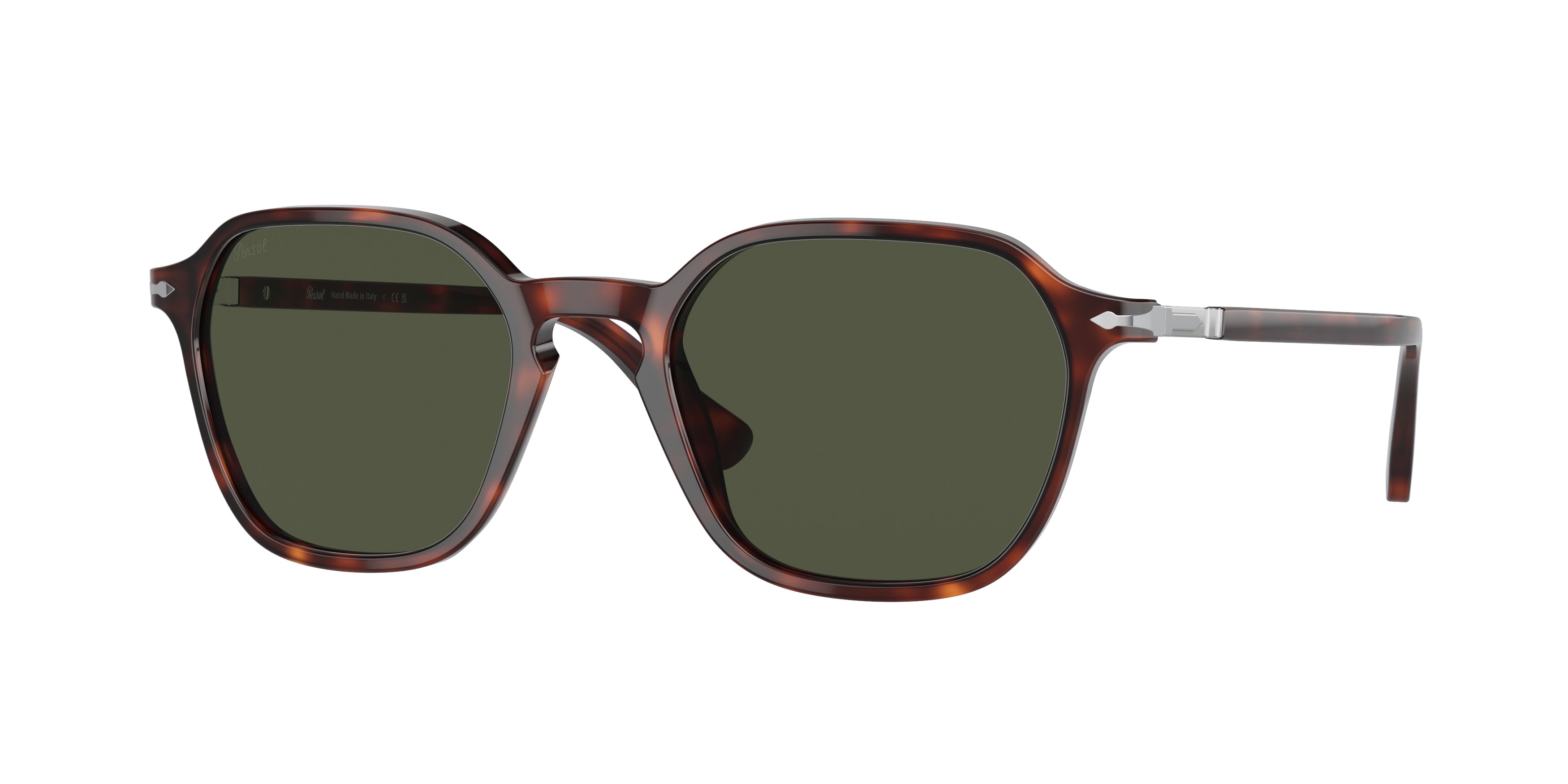 Persol PO3256S Square Sunglasses  24/31-Havana 51-145-20 - Color Map Tortoise