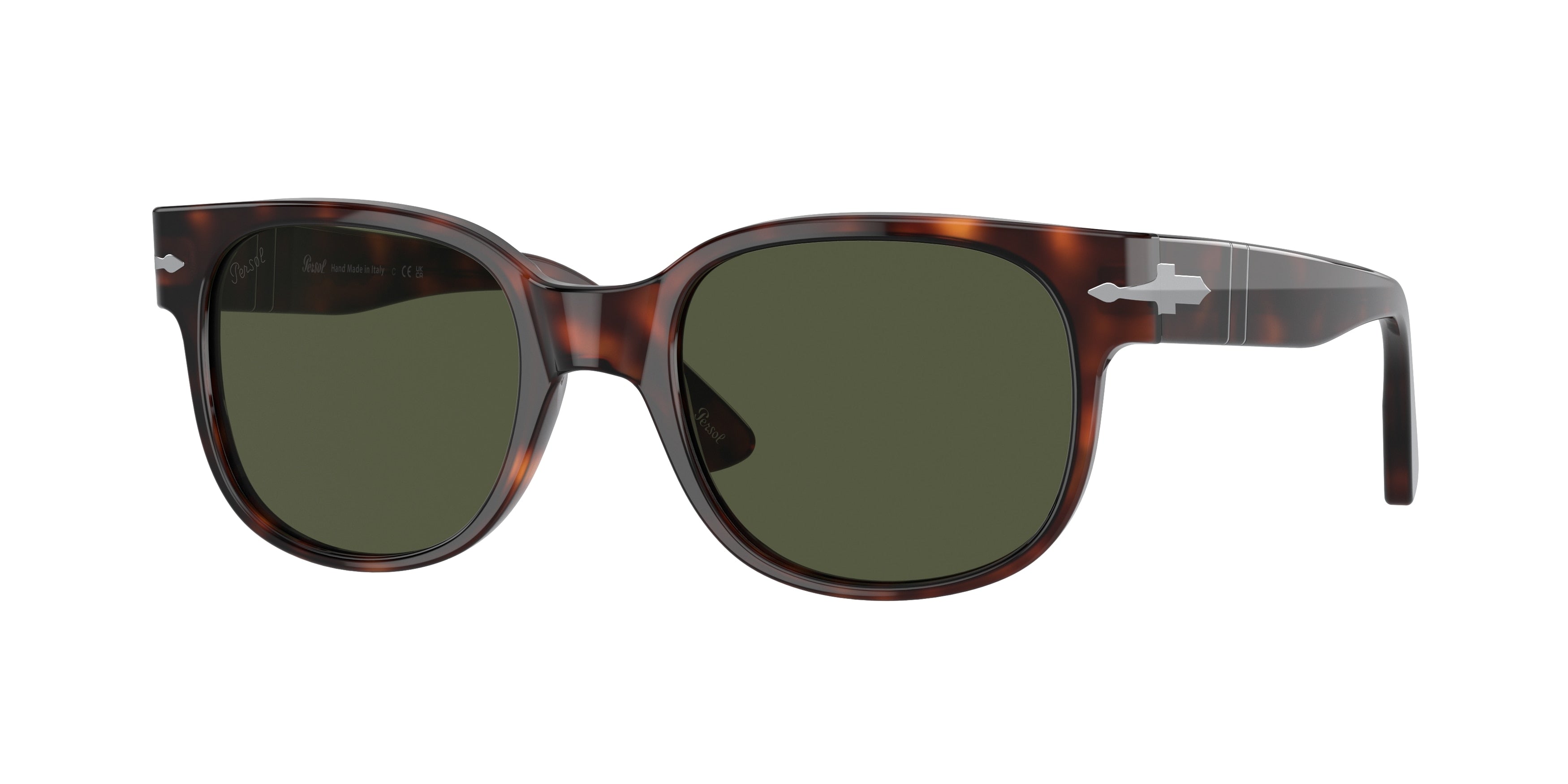 Persol PO3257S Square Sunglasses  24/31-Havana 51-145-20 - Color Map Tortoise