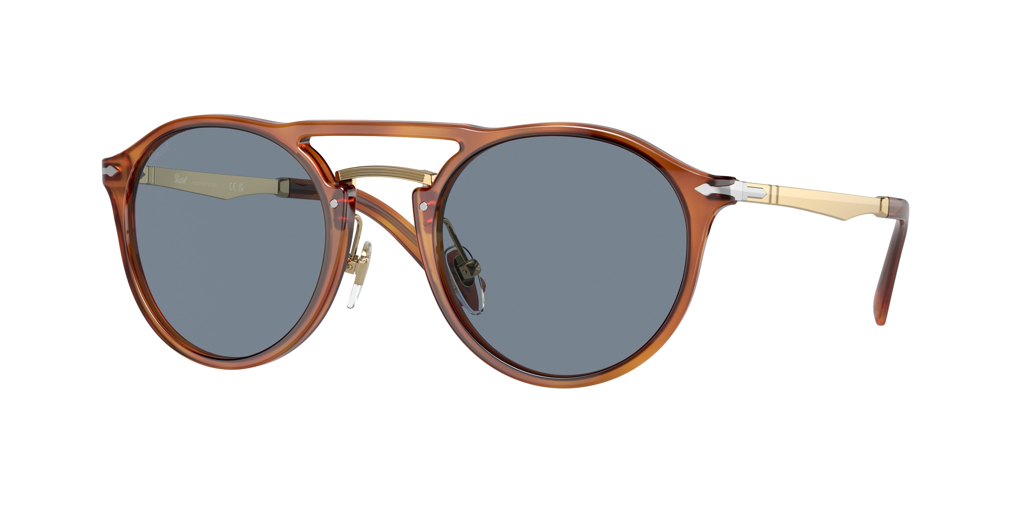Persol PO3264S Phantos Sunglasses  96/56-Terra Di Siena 50-140-22 - Color Map Brown