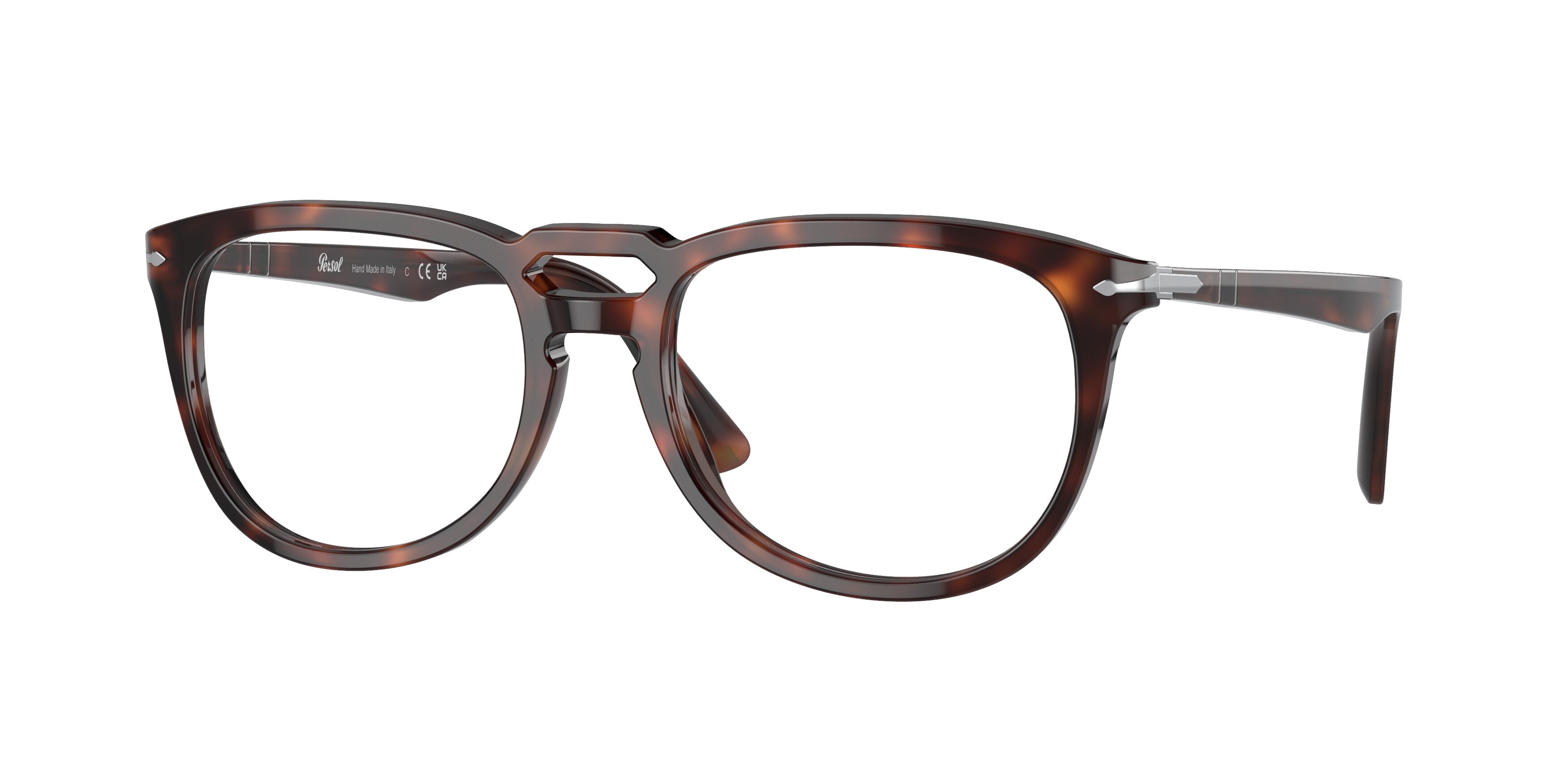 Persol PO3278V Pillow Eyeglasses  24-Havana 53-145-18 - Color Map Tortoise