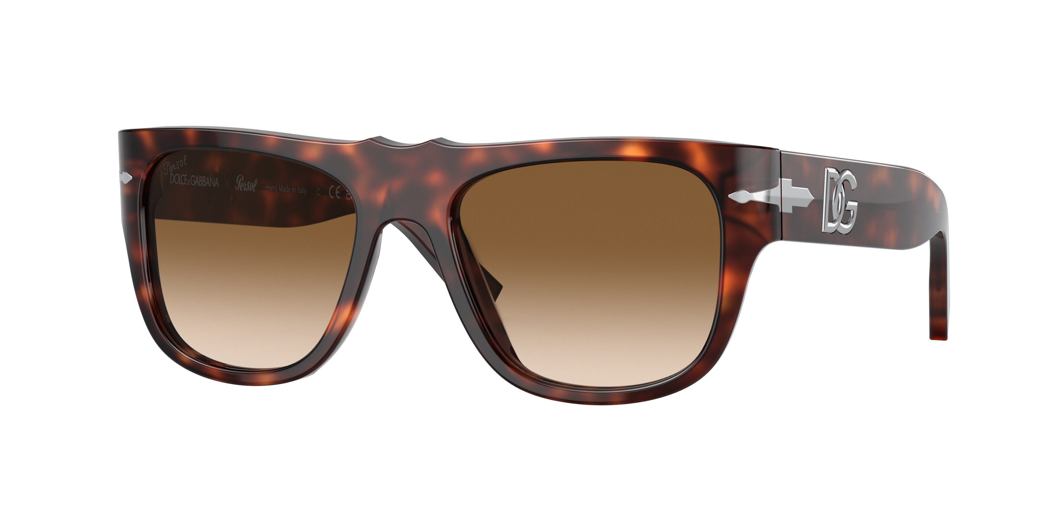 Persol PO3295S Pillow Sunglasses  24/51-Havana 51-135-18 - Color Map Tortoise