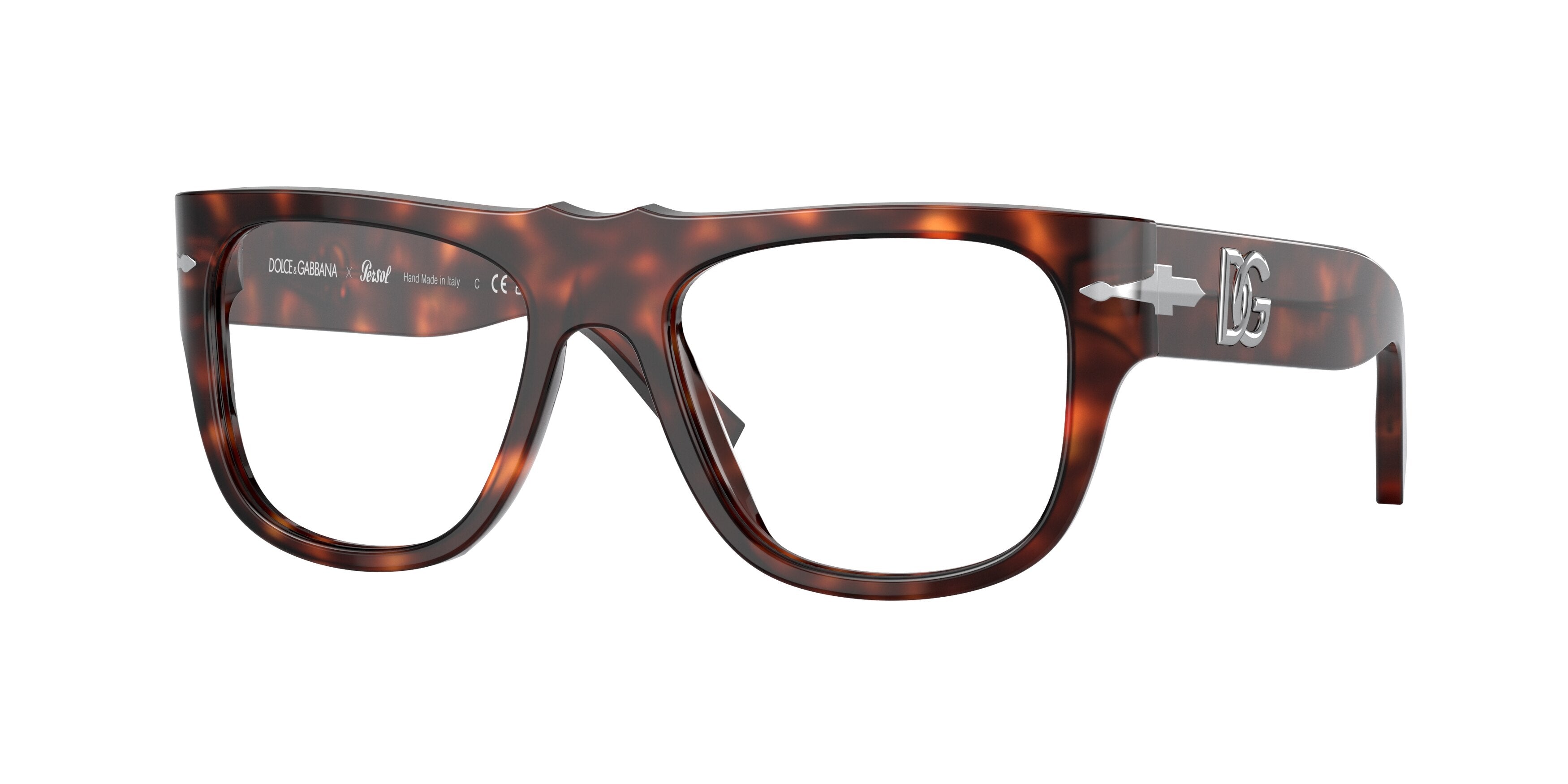 Persol PO3295V Pillow Eyeglasses  24-Havana 51-135-18 - Color Map Tortoise