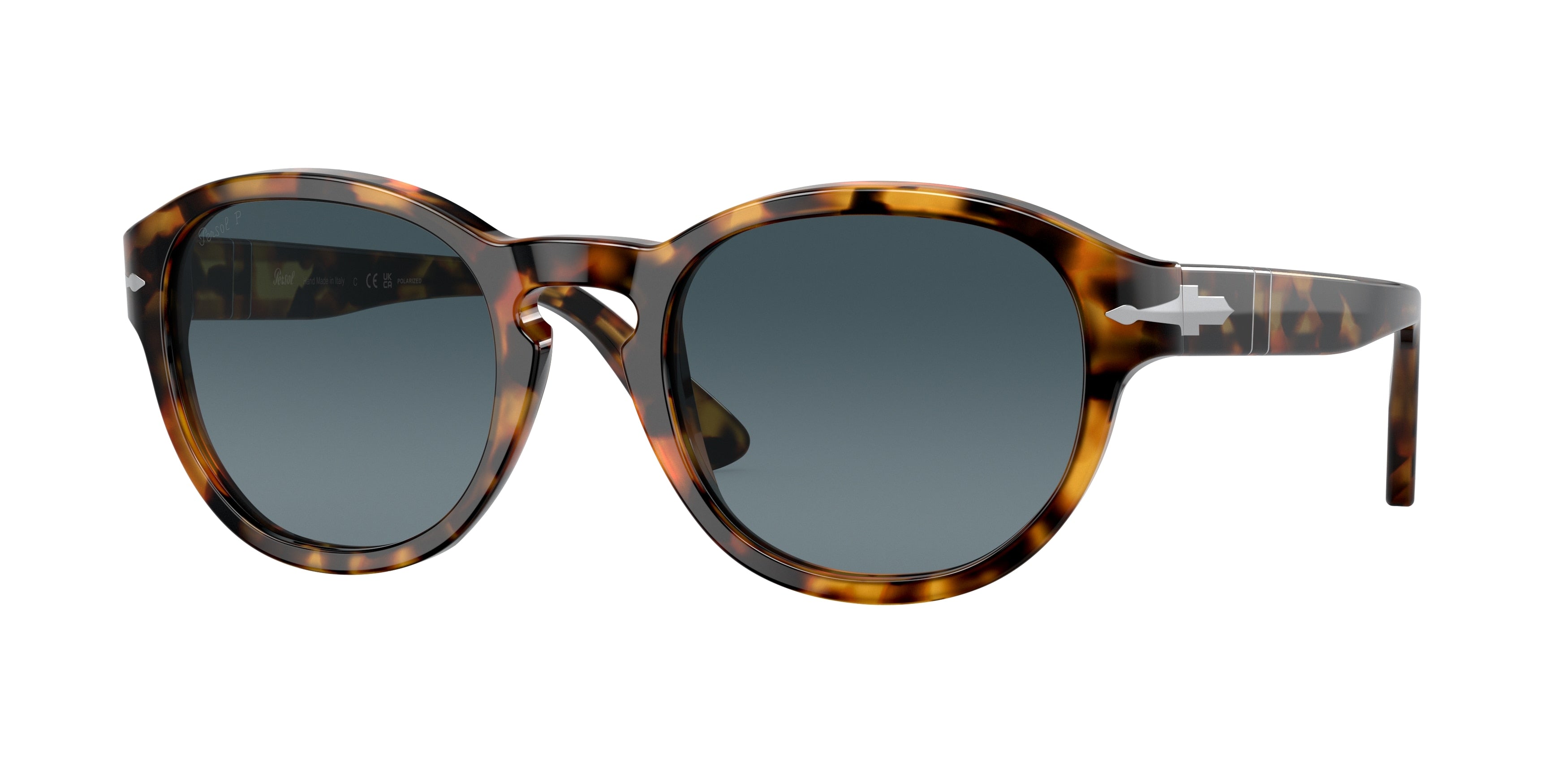 Persol PO3304S Oval Sunglasses  1052S3-Madreterra 53-145-22 - Color Map Tortoise