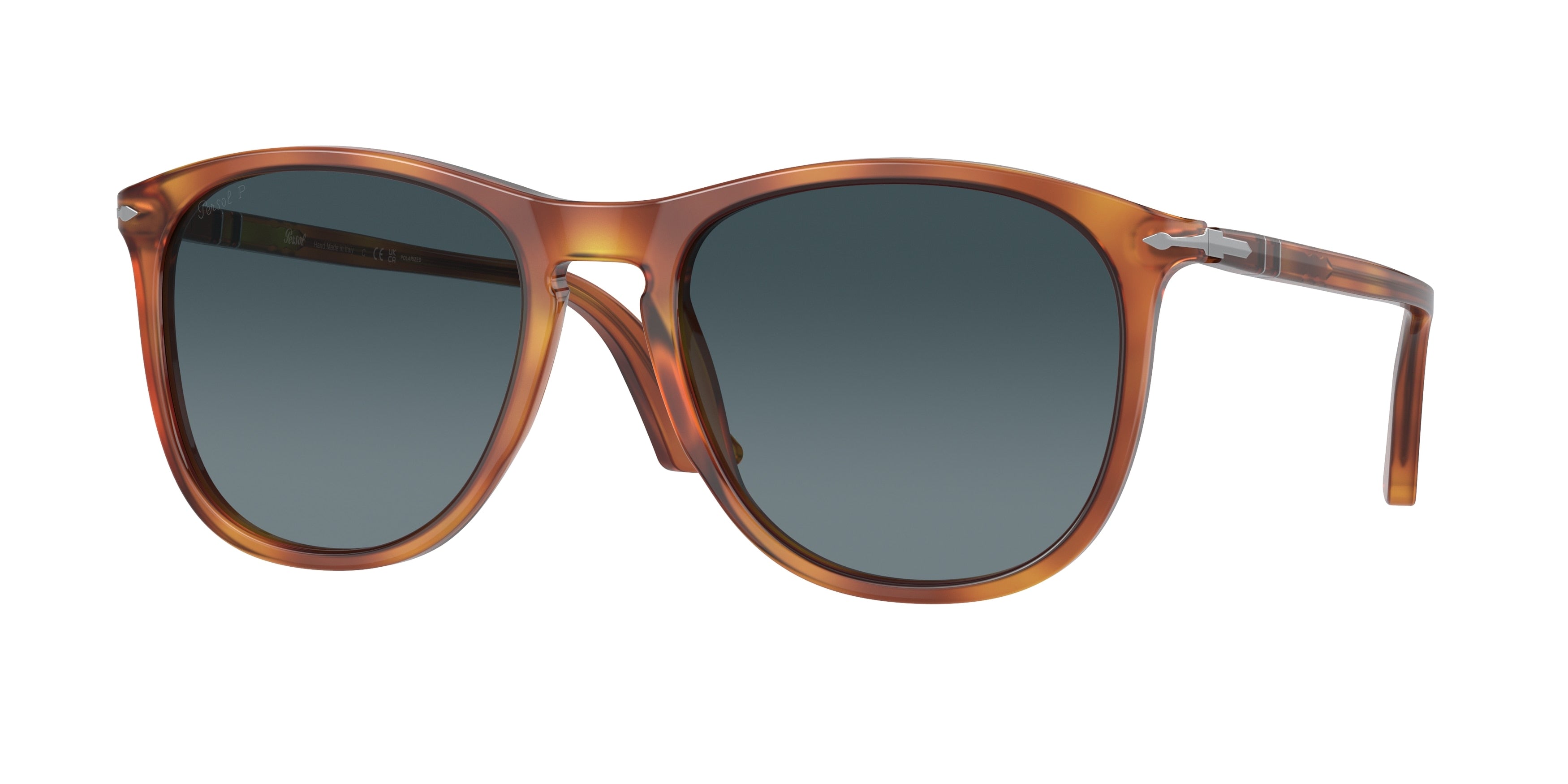 Persol PO3314S Pillow Sunglasses  96/S3-Terra Di Siena 57-145-20 - Color Map Brown