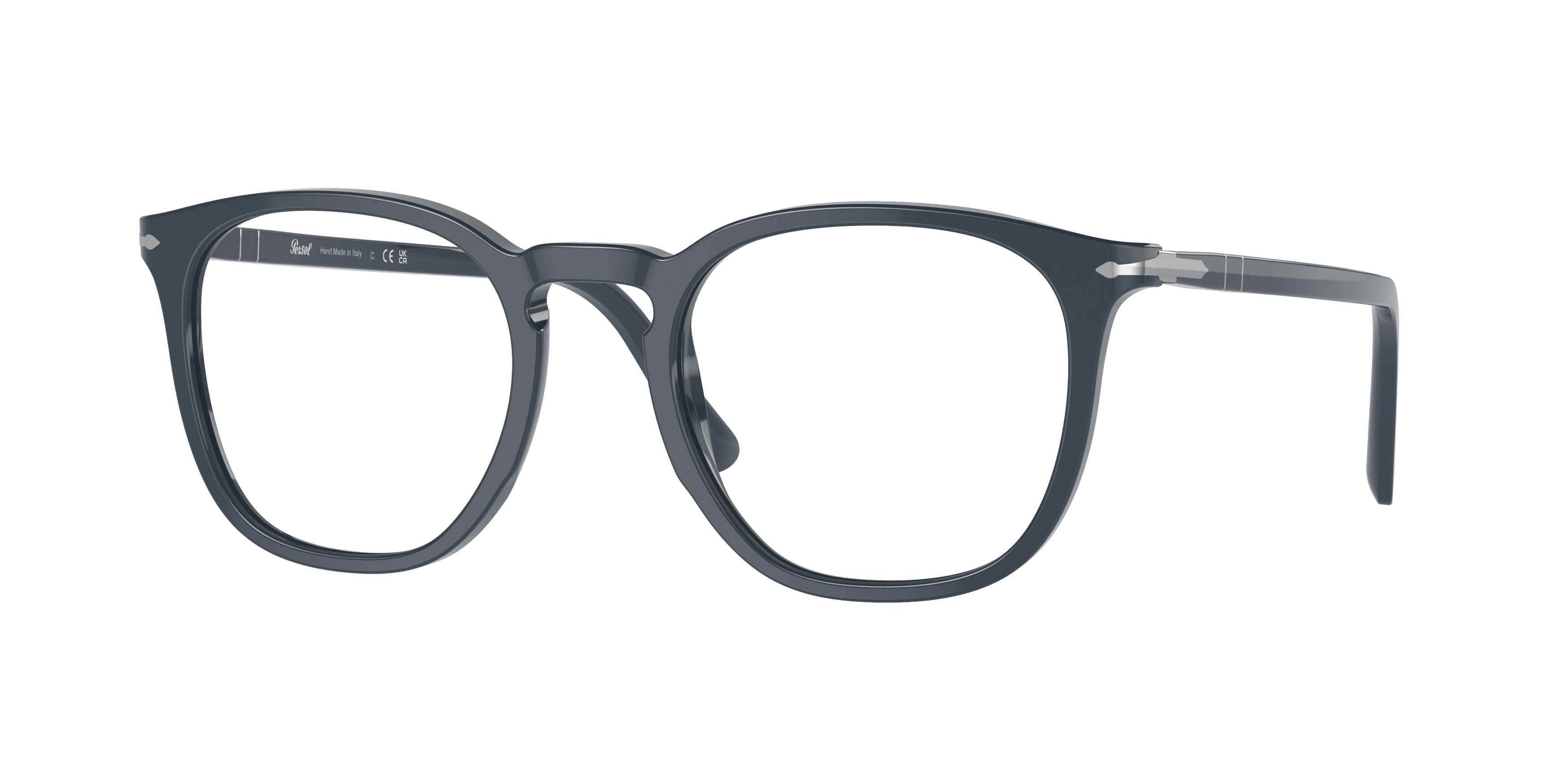 Persol PO3318V Phantos Eyeglasses  1186-Dusty Blue 51-145-21 - Color Map Blue