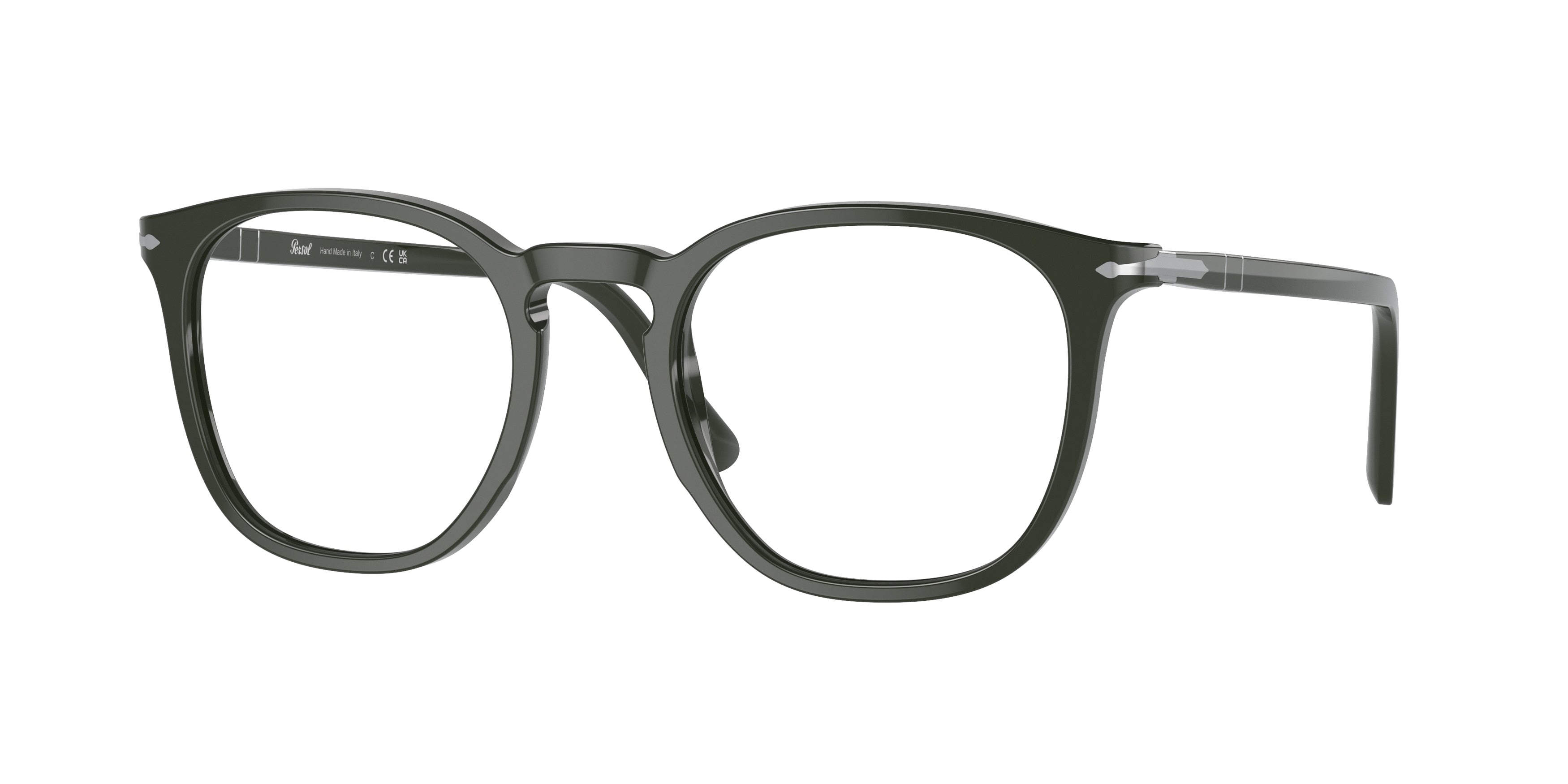 Persol PO3318V Phantos Eyeglasses  1188-Matte Dark Green 51-145-21 - Color Map Green