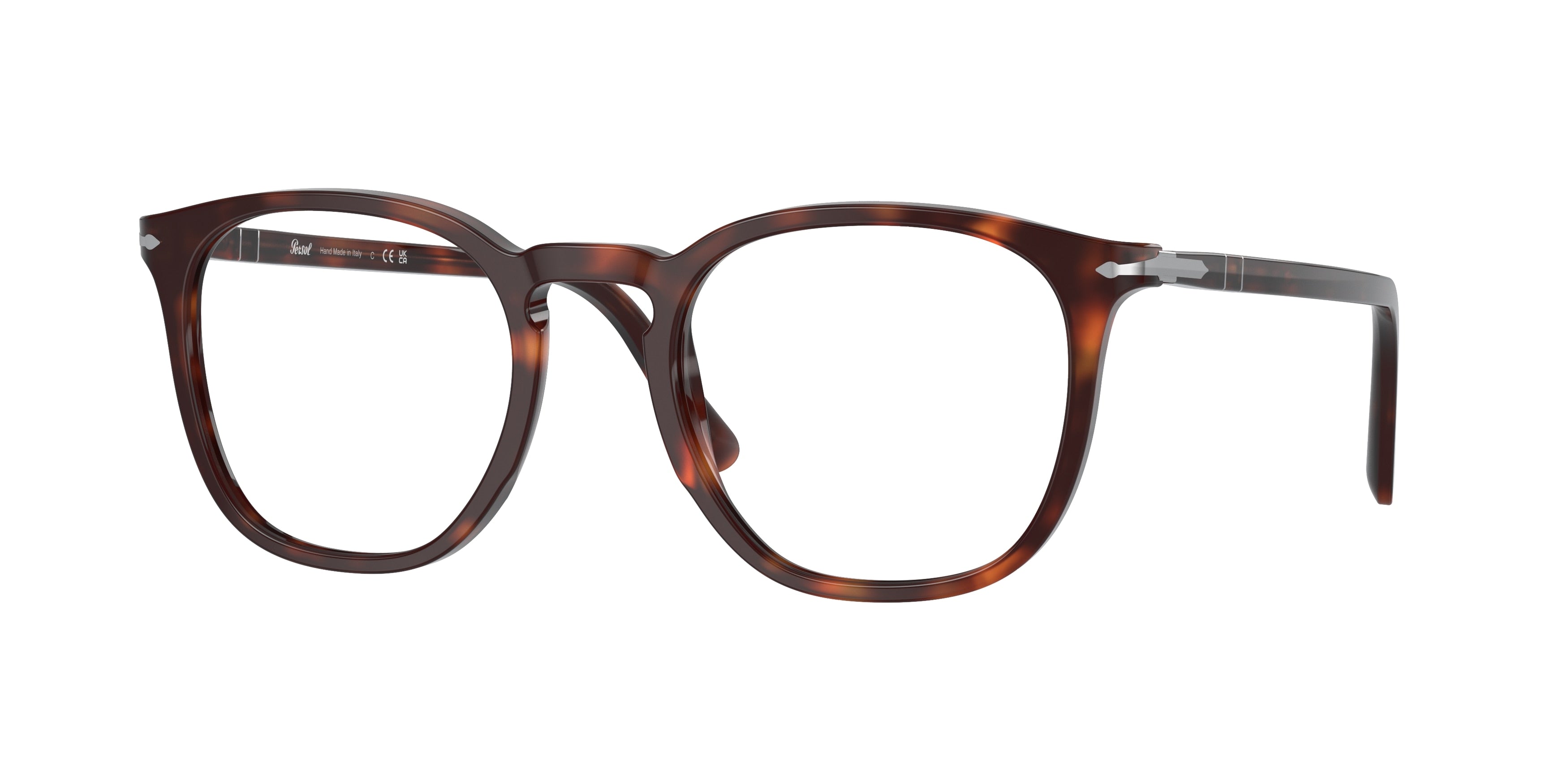 Persol PO3318V Phantos Eyeglasses  24-Havana 51-145-21 - Color Map Tortoise