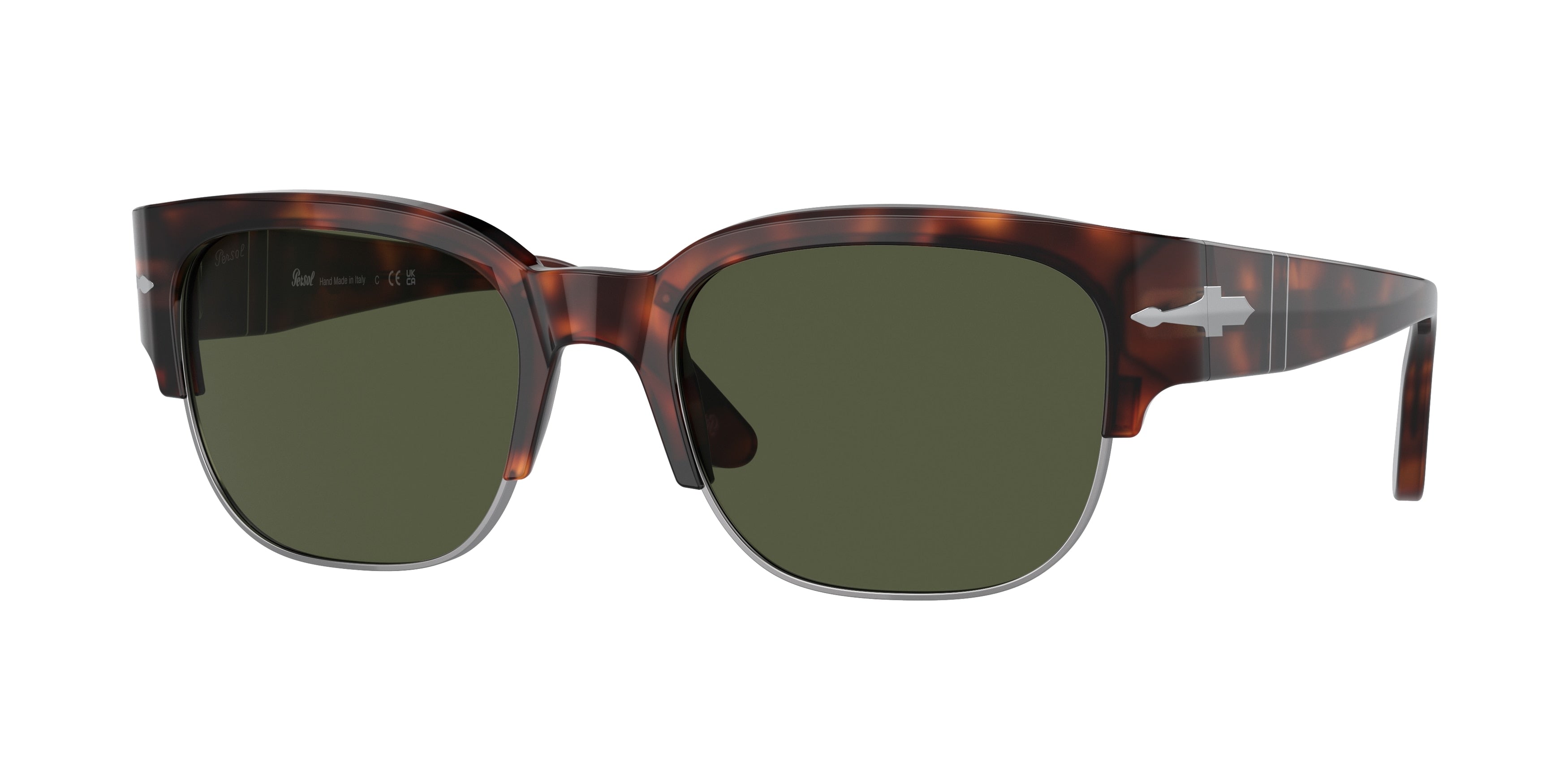 Persol TOM PO3319S Pillow Sunglasses  24/31-Havana 55-145-20 - Color Map Tortoise