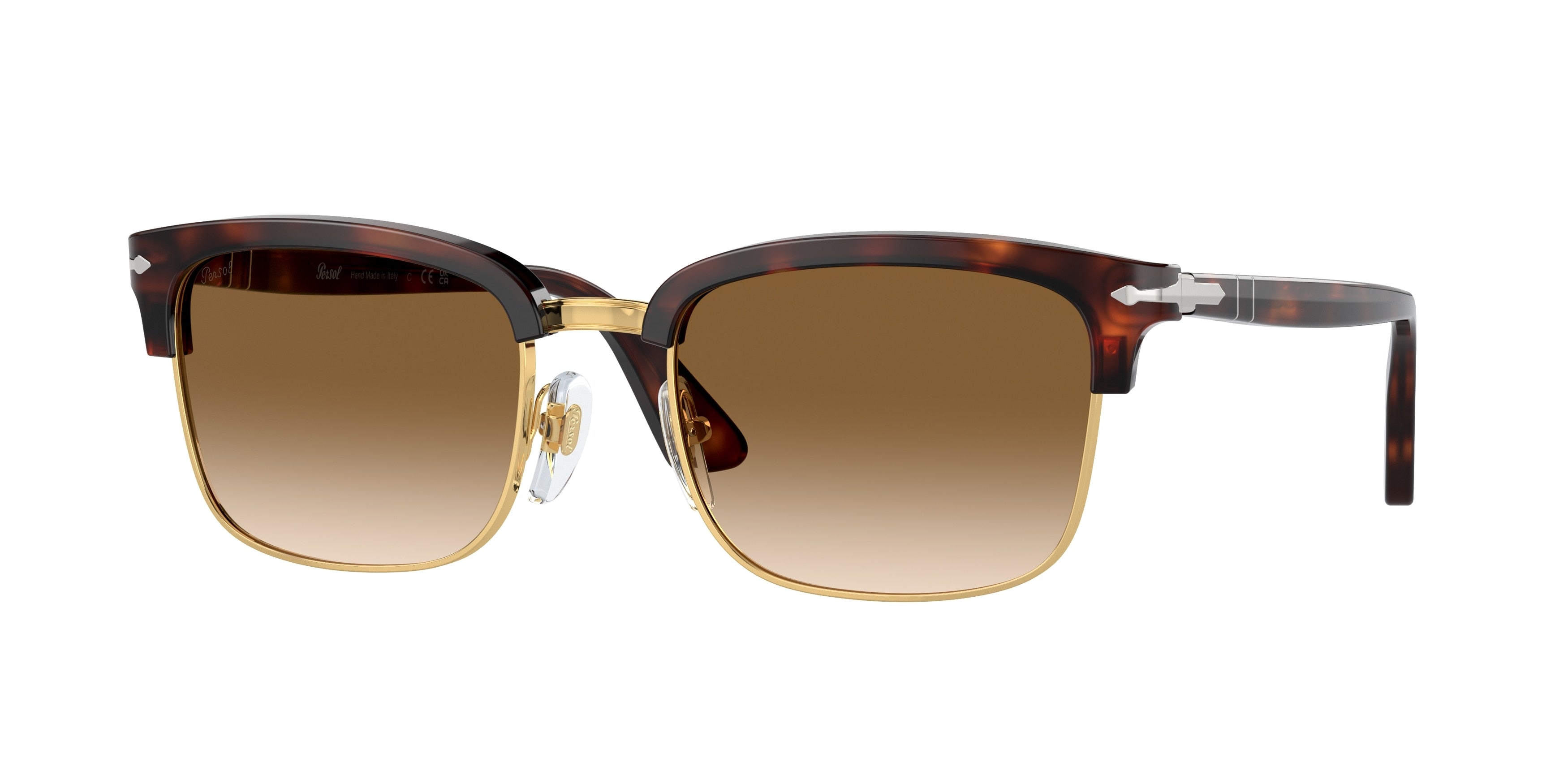 Persol PO3327S Rectangle Sunglasses  24/51-Havana 56-145-20 - Color Map Tortoise