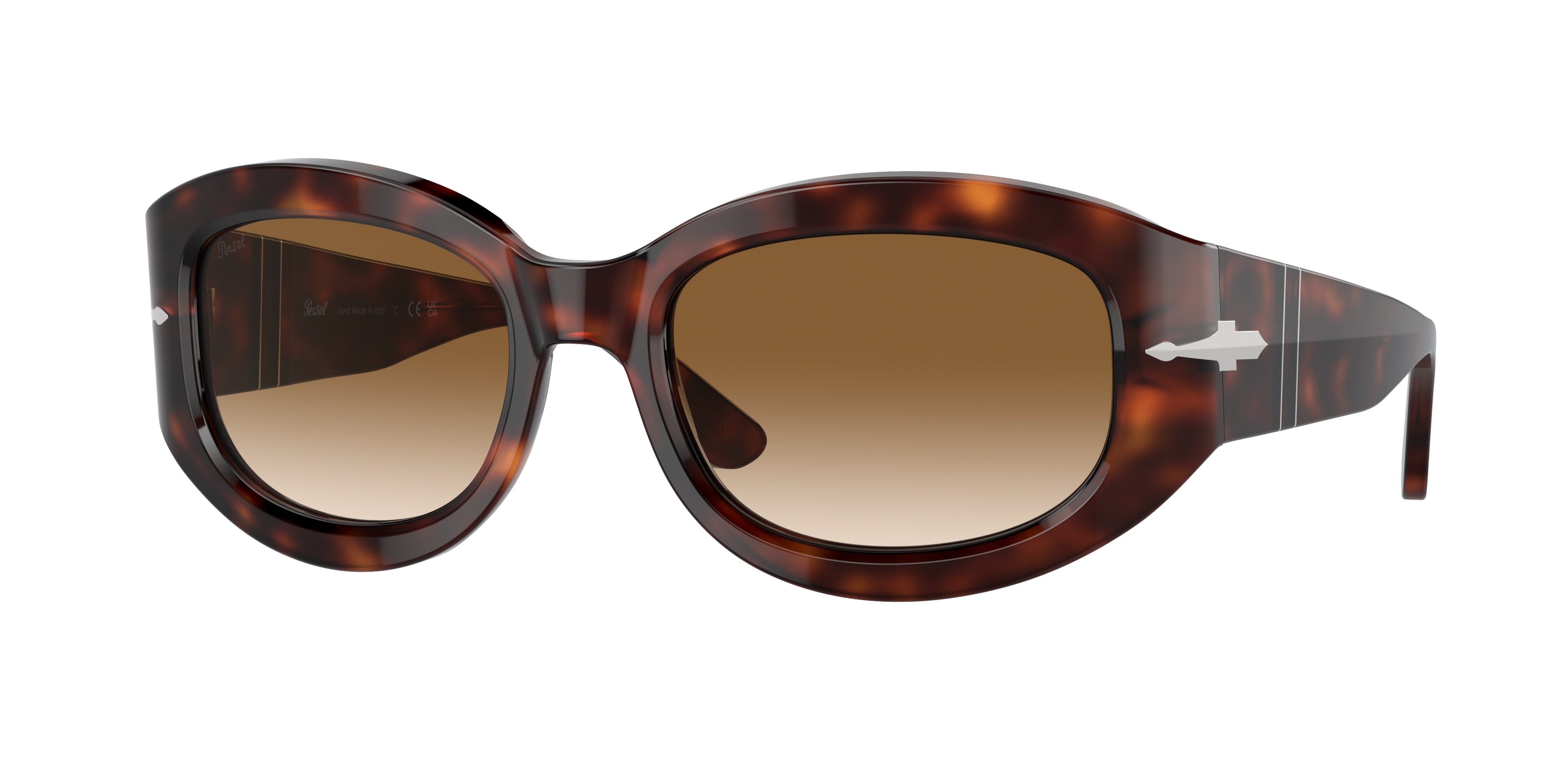 Persol PO3335S Pillow Sunglasses  24/51-Havana 56-140-20 - Color Map Tortoise