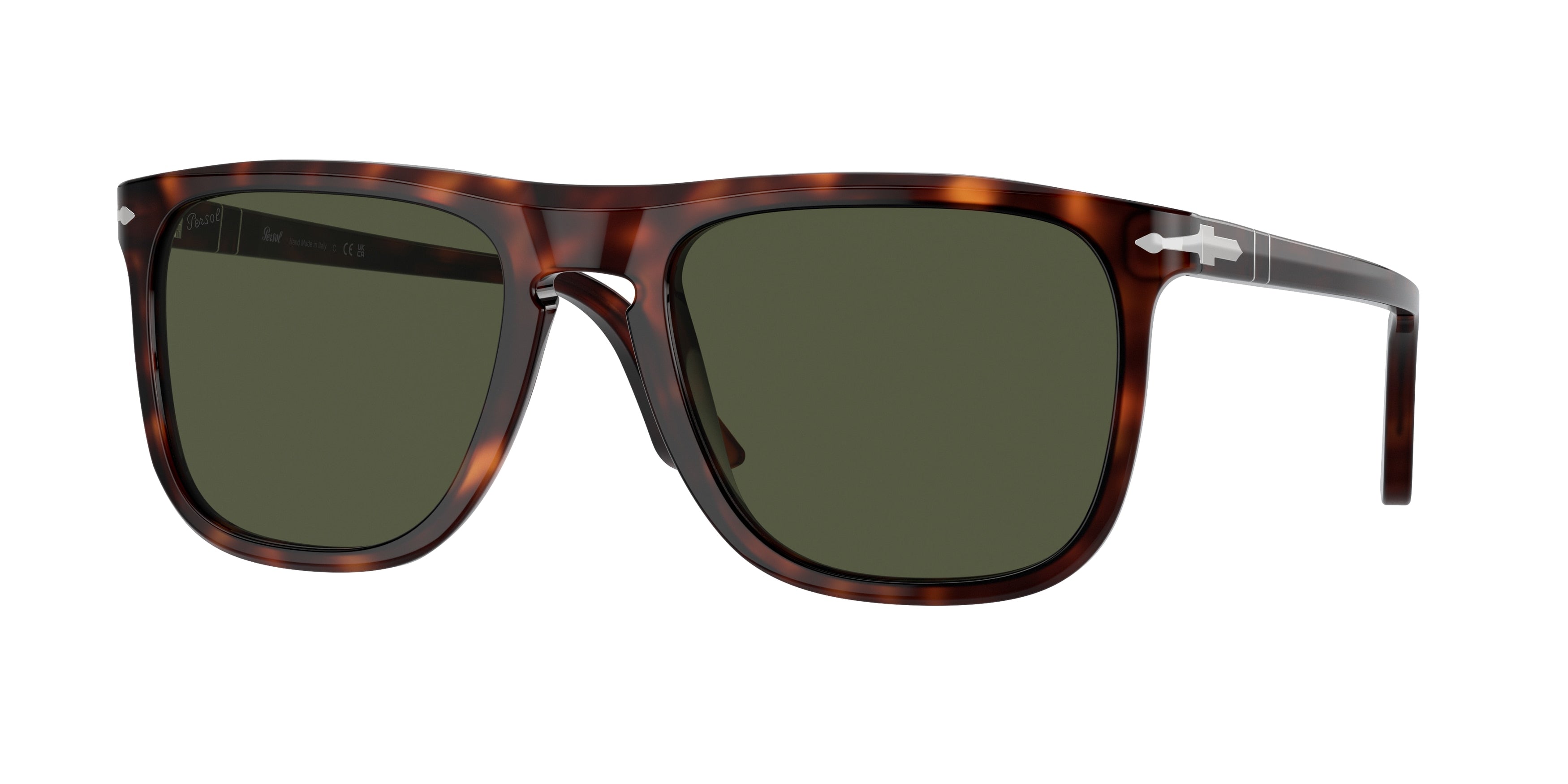 Persol PO3336S Pilot Sunglasses  24/31-Havana 57-145-21 - Color Map Tortoise