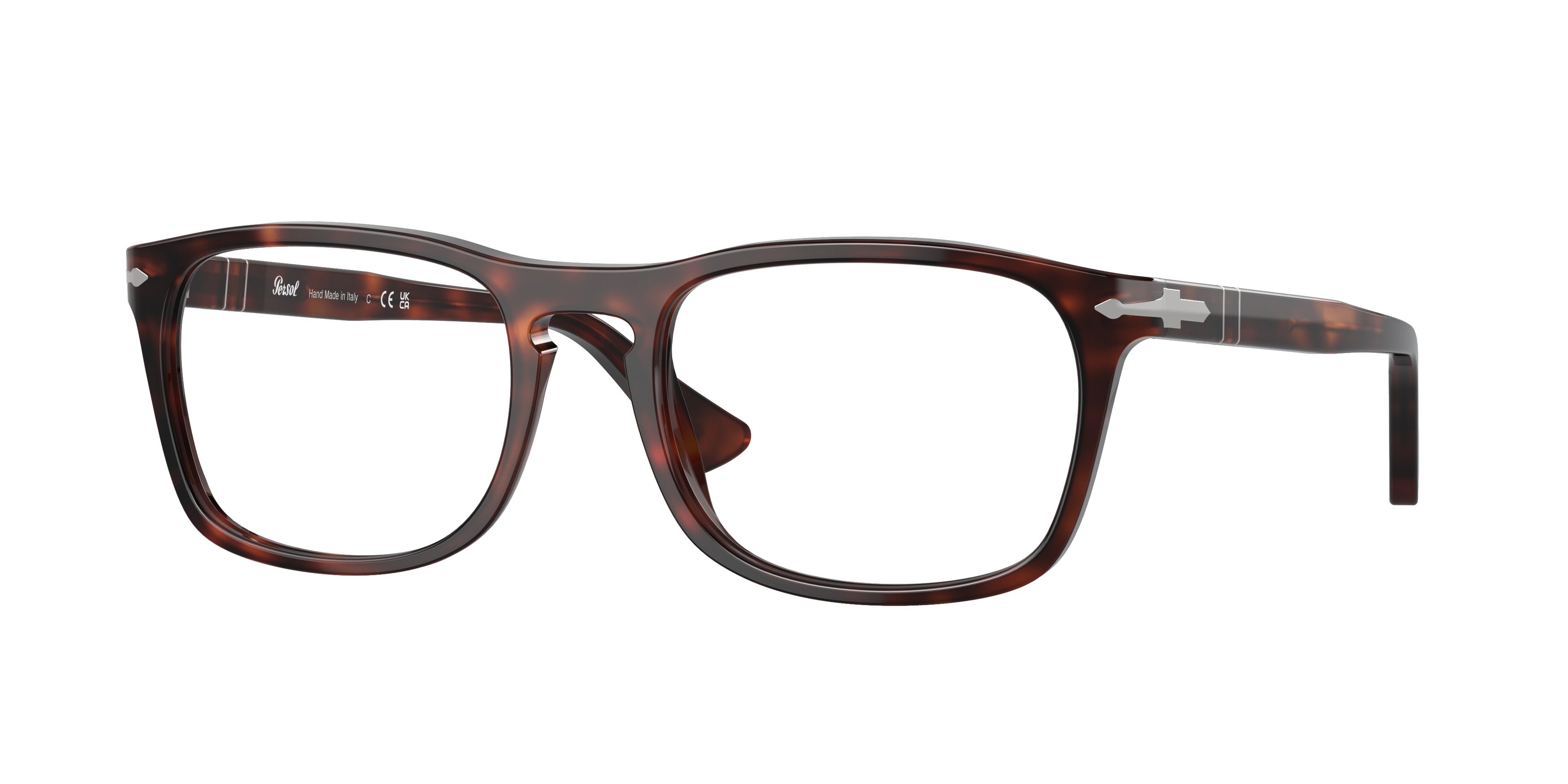 Persol PO3344V Pillow Eyeglasses  24-Havana 54-145-19 - Color Map Tortoise