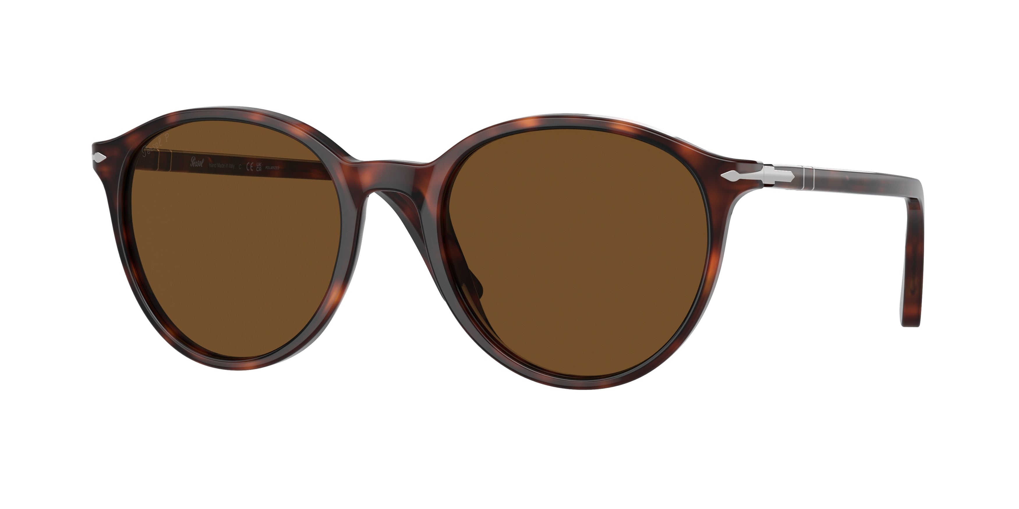 Persol PO3350S Phantos Sunglasses  24/57-Havana 56-145-20 - Color Map Tortoise
