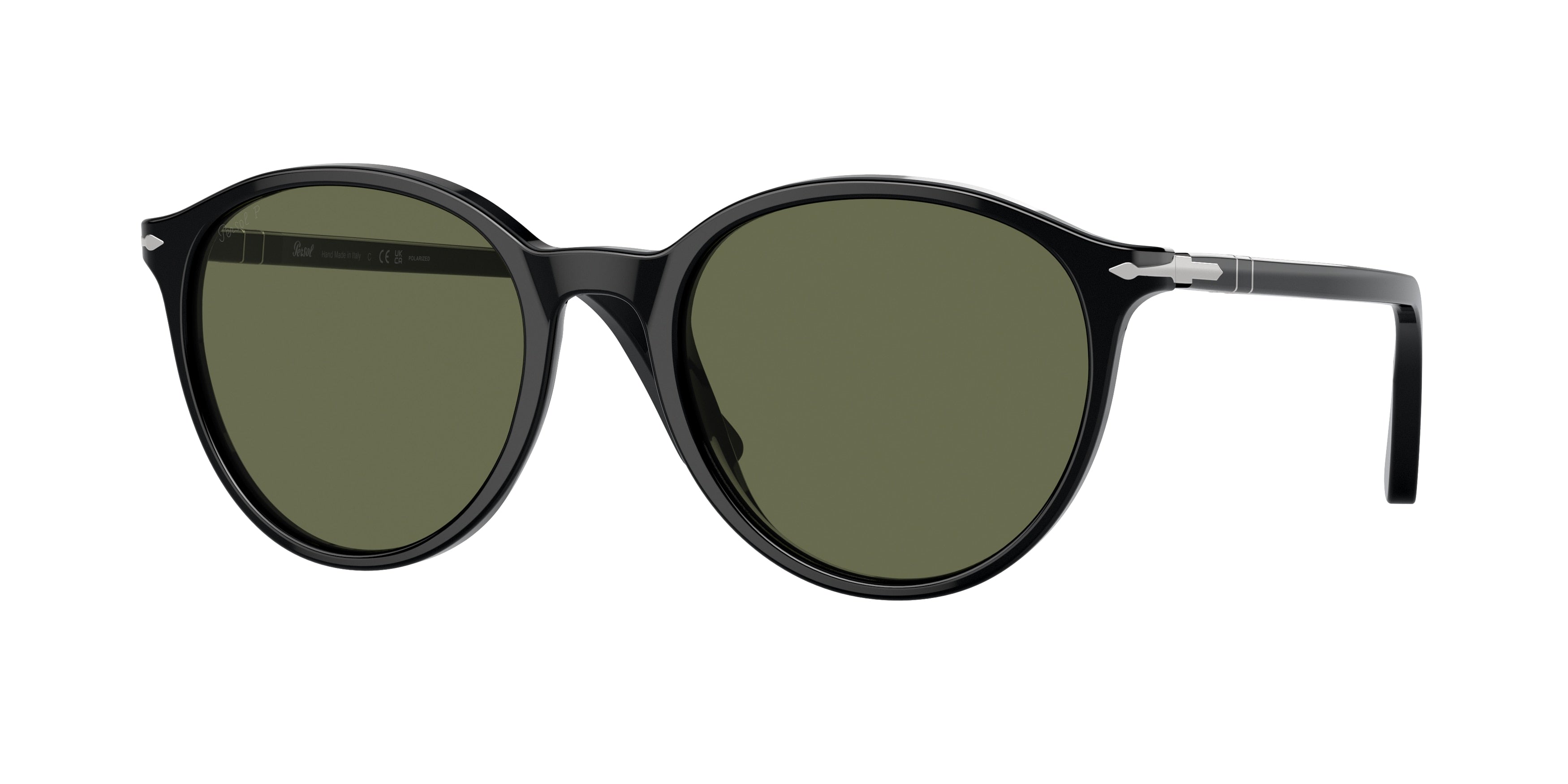 Persol PO3350S Phantos Sunglasses  95/58-Black 56-145-20 - Color Map Black
