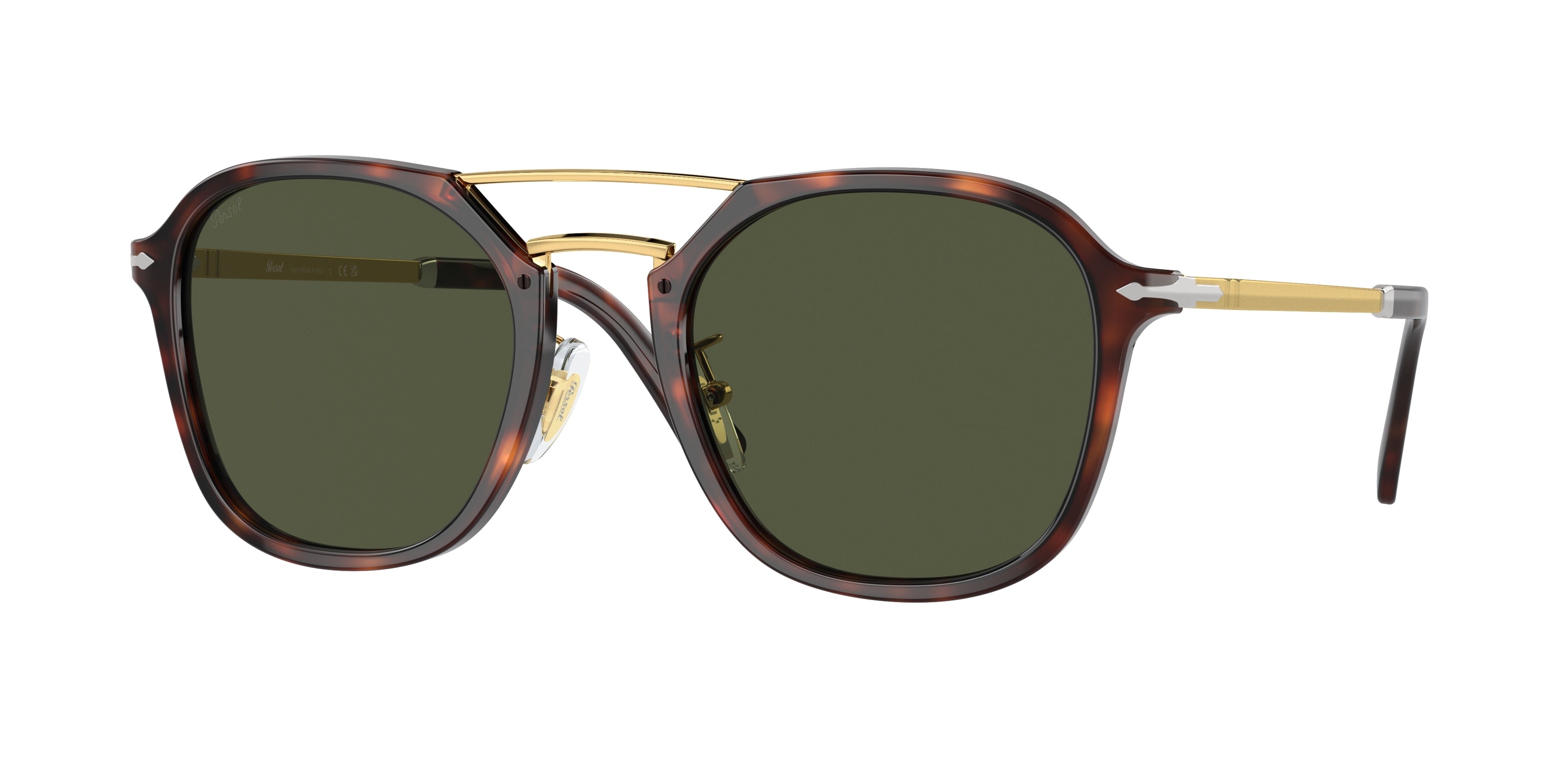 Persol PO3352S Square Sunglasses  24/31-Havana 55-145-22 - Color Map Tortoise