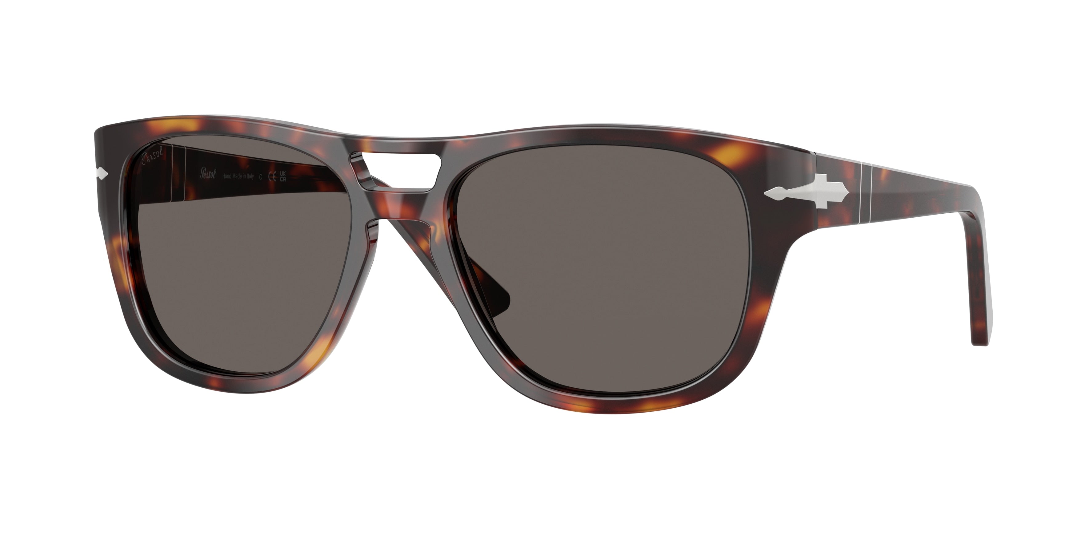 Persol PO3366S Square Sunglasses  24/B1-Havana 58-145-18 - Color Map Tortoise