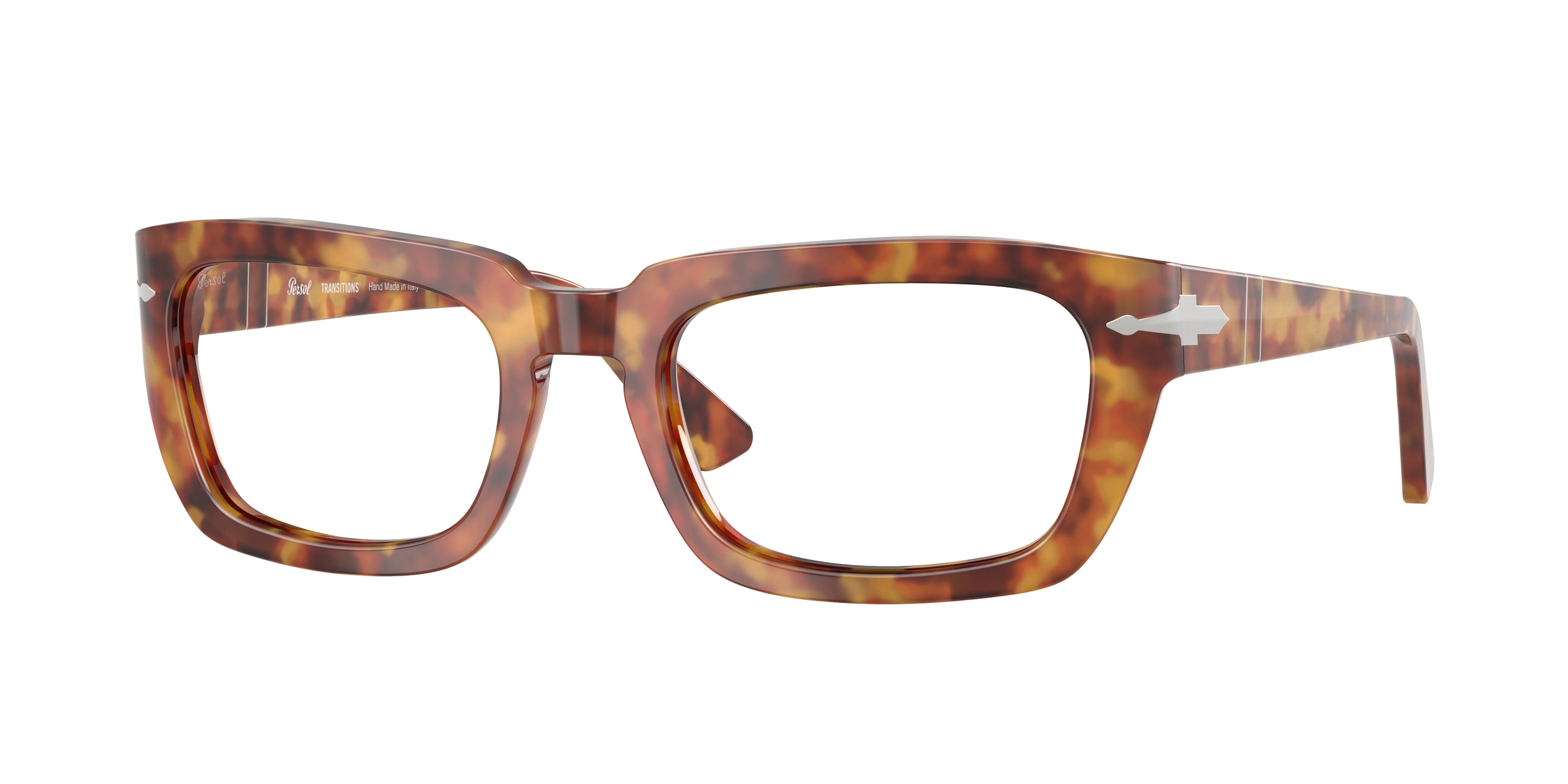 Persol PO3367S Pillow Sunglasses  106/GJ-Brown Tortoise 54-145-21 - Color Map Tortoise
