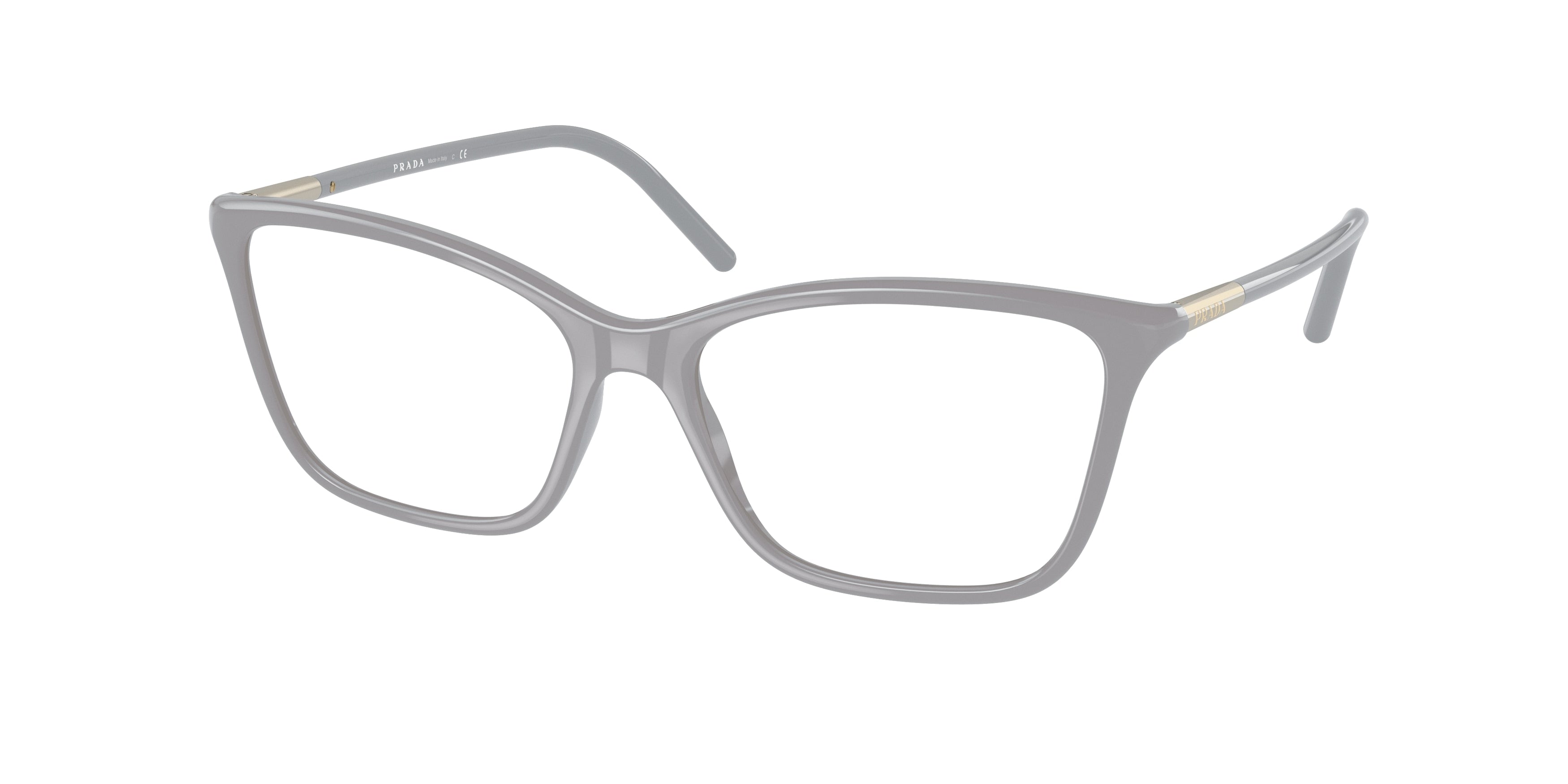 Prada PR08WV Cat Eye Eyeglasses  07W1O1-Fiordaliso 53-140-16 - Color Map Blue