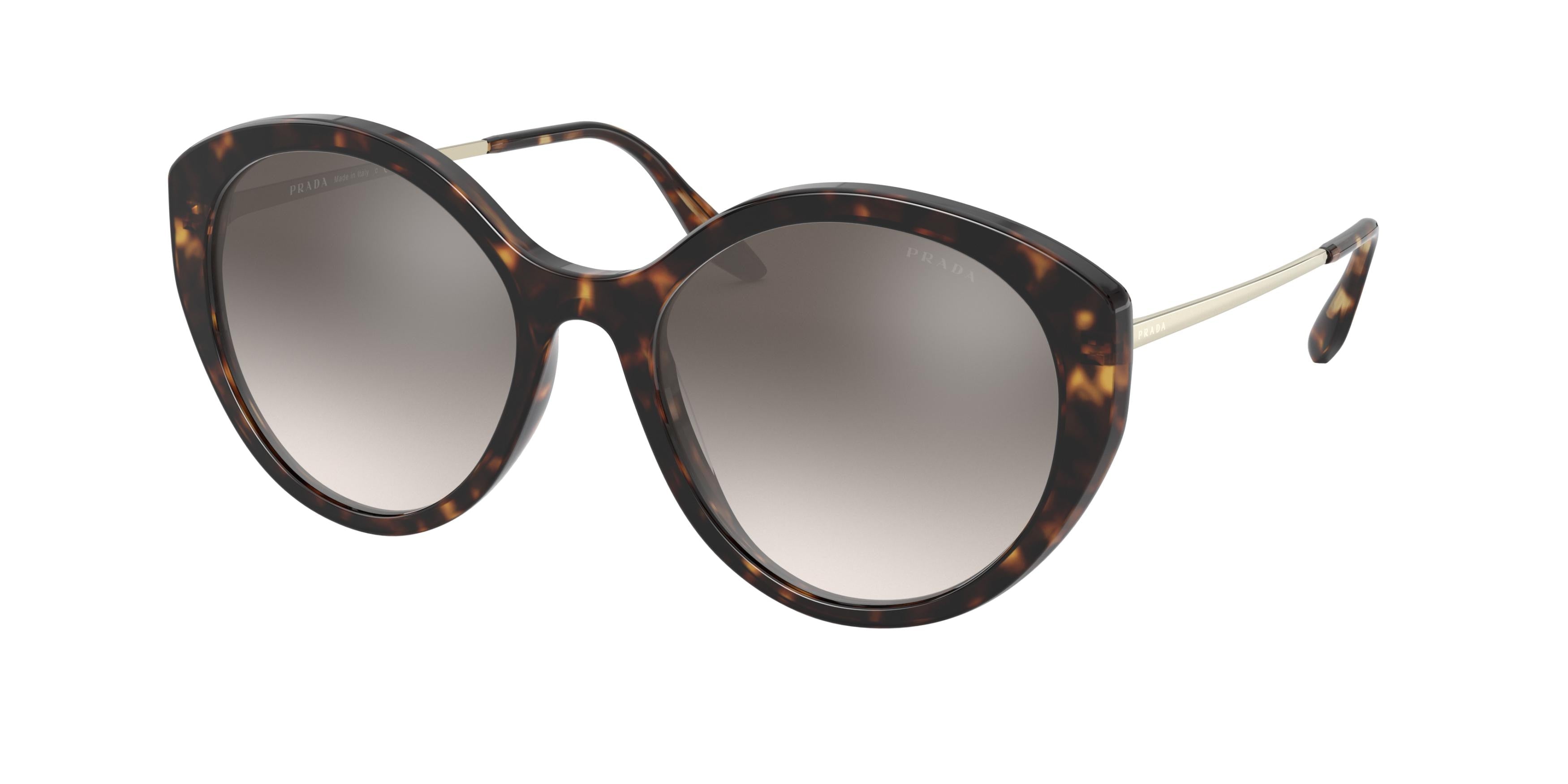 Prada PR18XS Phantos Sunglasses  2AU4P0-Havana 55-145-19 - Color Map Tortoise