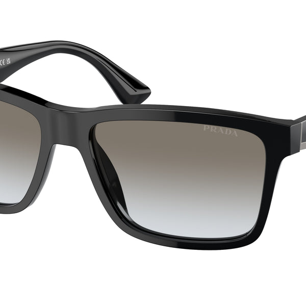 サングラス PRADA FW25 Prada - 19ZS SOLE - 1AB0A7 (19ZS SOLE 1AB0A7) Prada PR 19ZS 1AB0A7 55 Black Sunglasses
