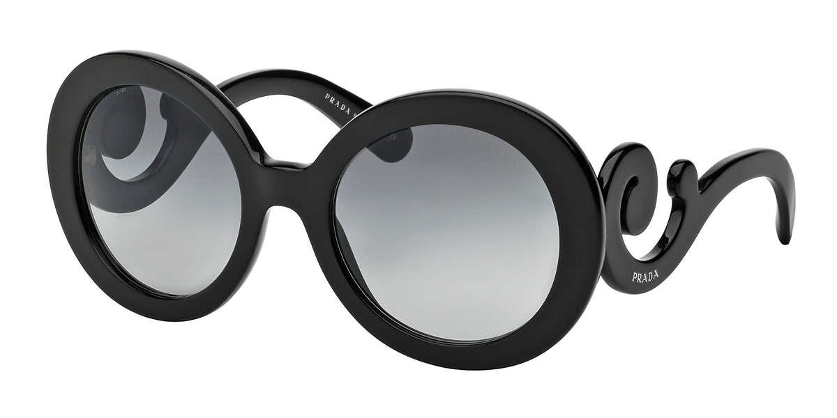 Prada PR 27NS CATWALK Round Sunglasses For Women display picture 2