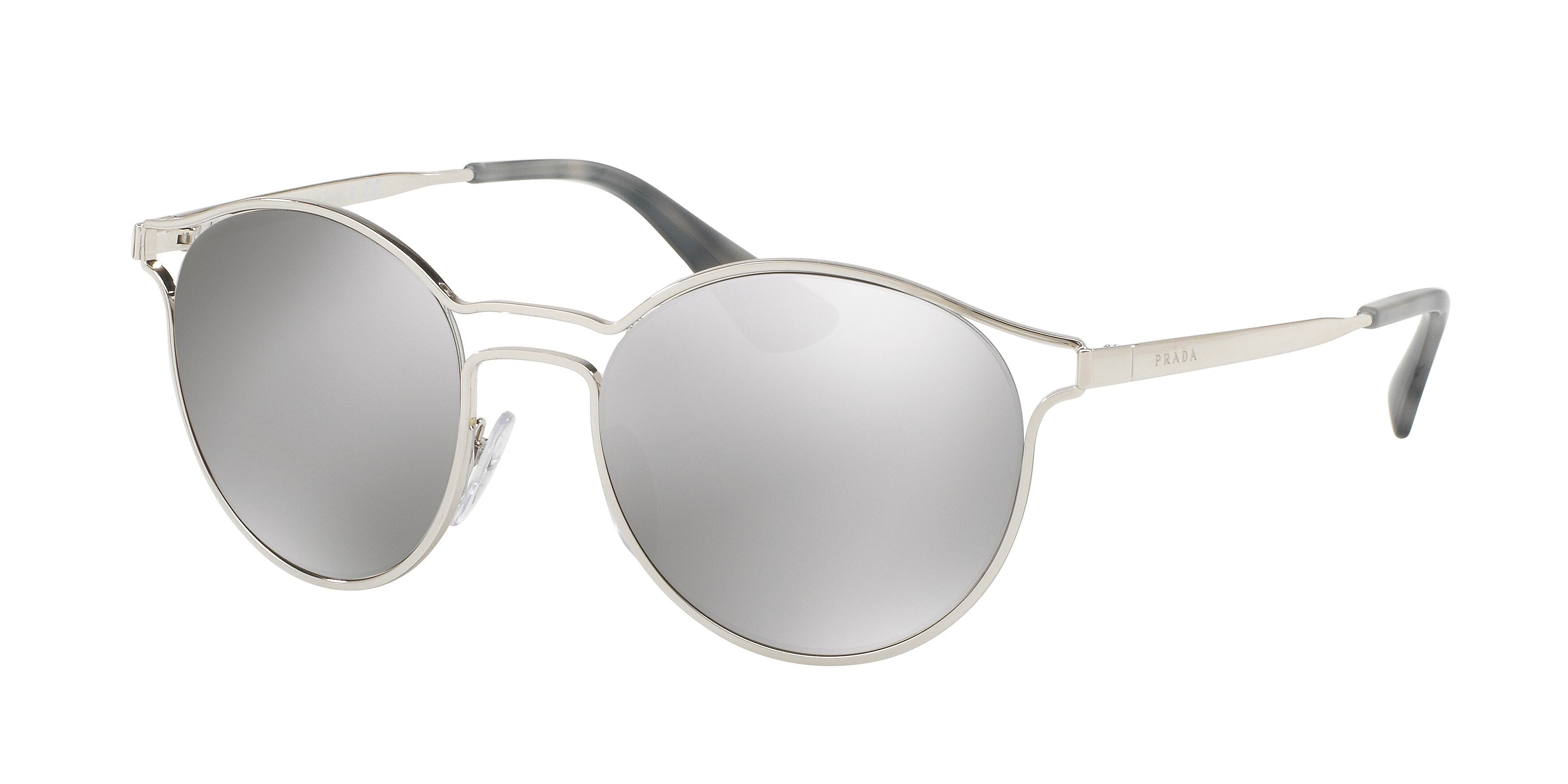 Prada CATWALK PR62SS Phantos Sunglasses  1BC2B0-Silver 53-140-19 - Color Map Silver