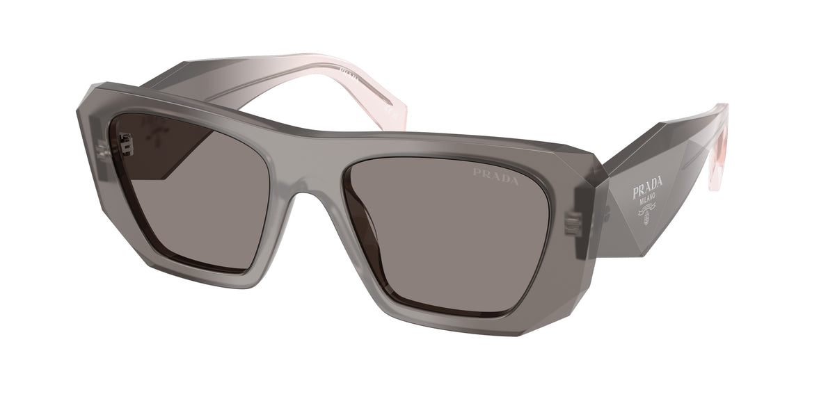 Prada PRB18SF Square Sunglasses for Women — Free Shipping - 53-145-17 / 20F80Q-Grey