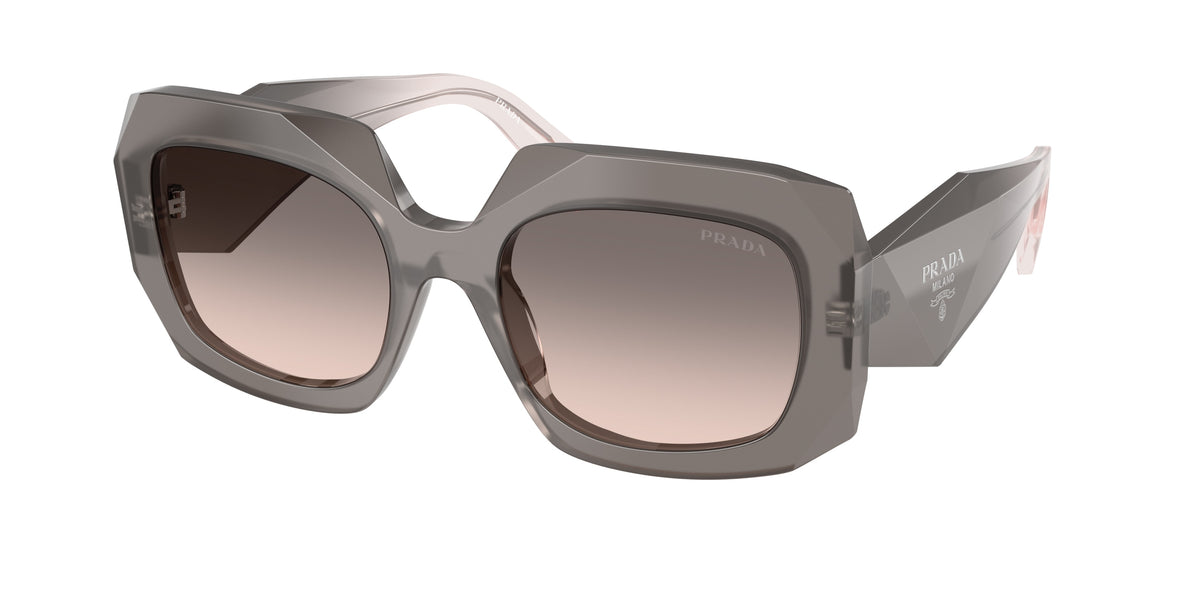 Prada PRB23S Square Sunglasses for Women — Free Shipping - 54-145-20 / 20F70S-Grey