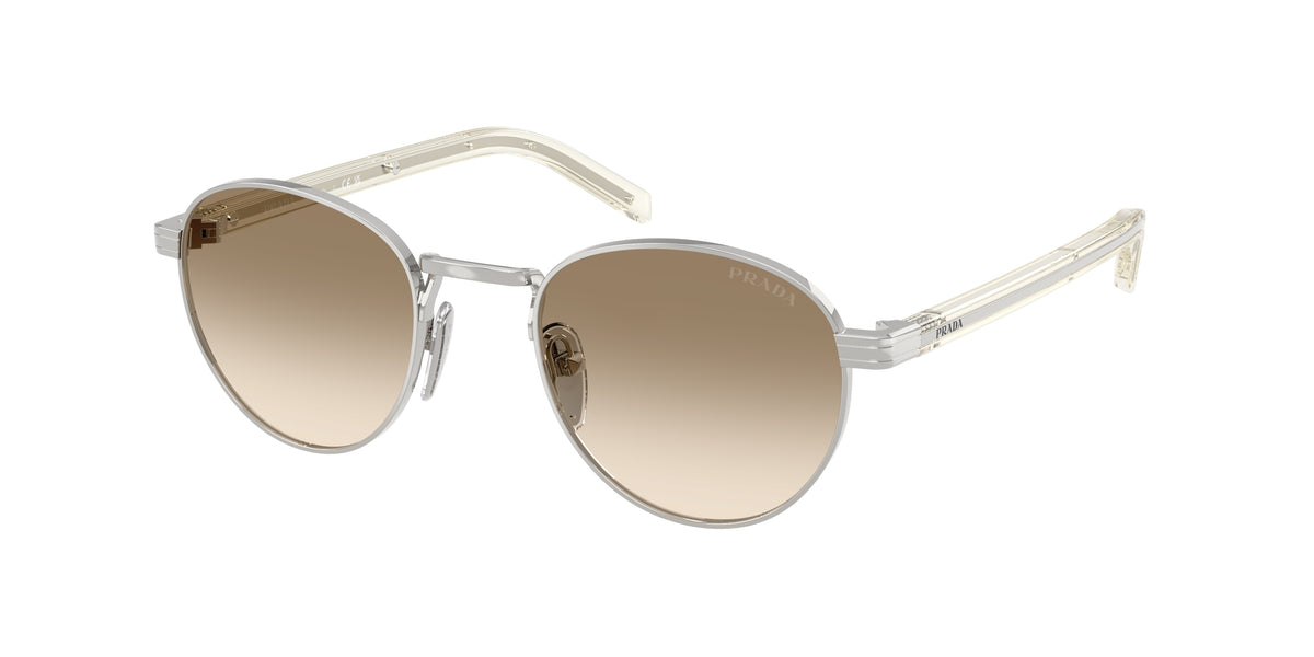 Prada PRB52S Phantos Sunglasses  1BC80K-Silver 49-145-21 - Color Map Silver