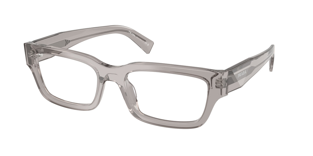 Prada PRC02V Pillow Eyeglasses for Men — Free Shipping - 56-145-19 / 18J1O1-Hematite