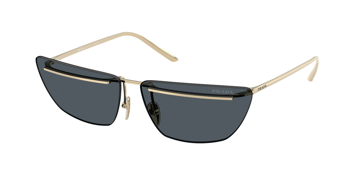 Prada PRC52S Butterfly Sunglasses for Women — Free Shipping - 64-145-13 / ZVN70B-Pale Gold