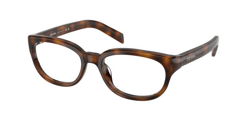 Prada PRD03VU Phantos Eyeglasses  20D1O1-Juniper Havana 54-140-18 - Color Map Tortoise