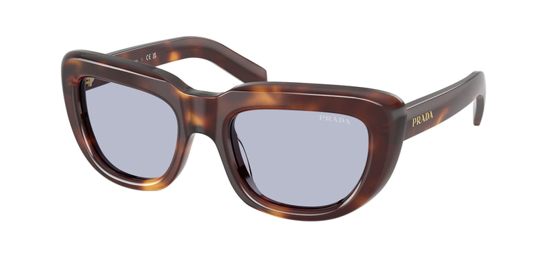Prada PRD07SF Rectangle Sunglasses  15W30X-Classic Tortoise 54-140-19 - Color Map Tortoise