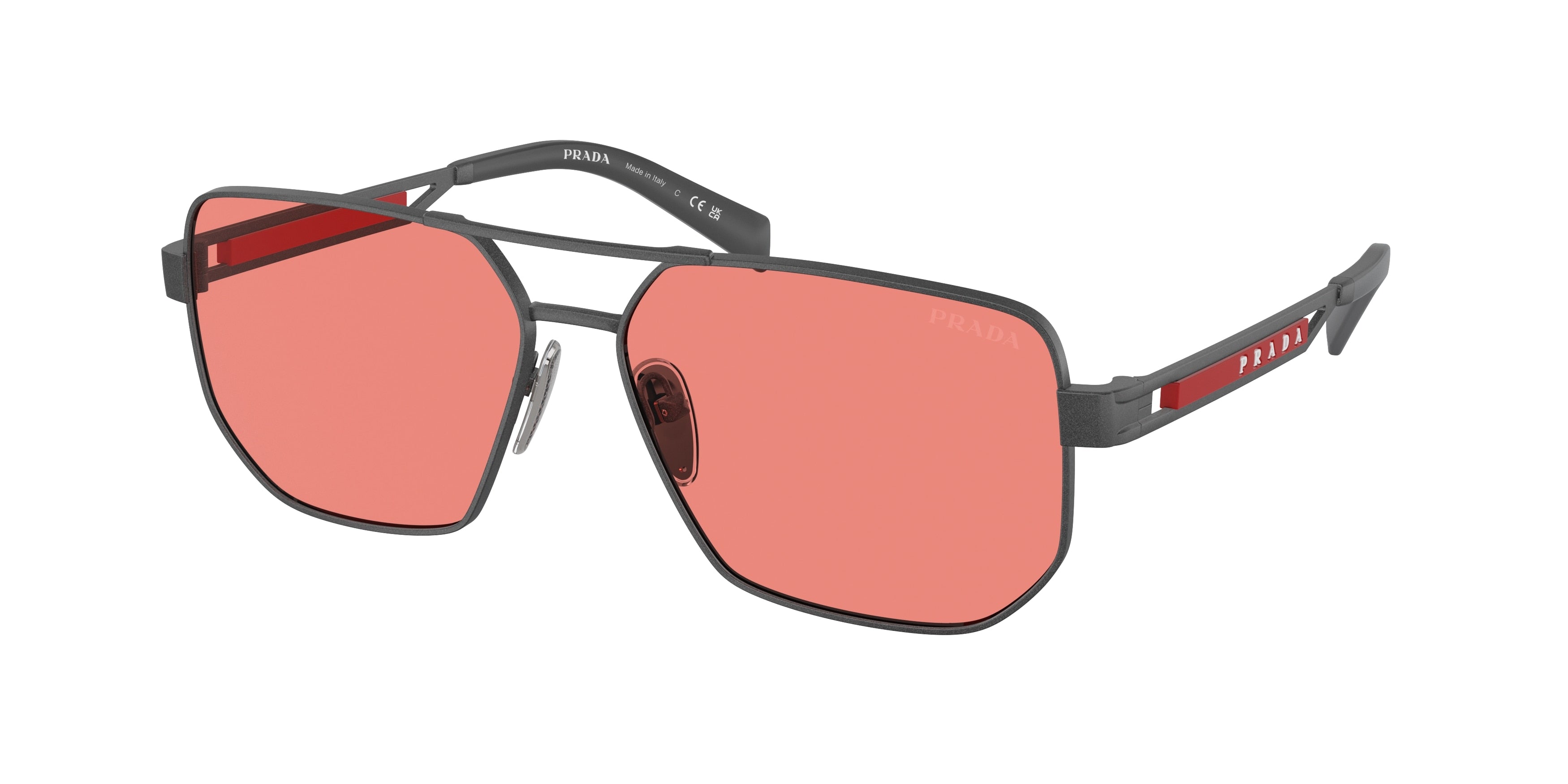 Prada Linea Rossa PS51ZS Pilot Sunglasses