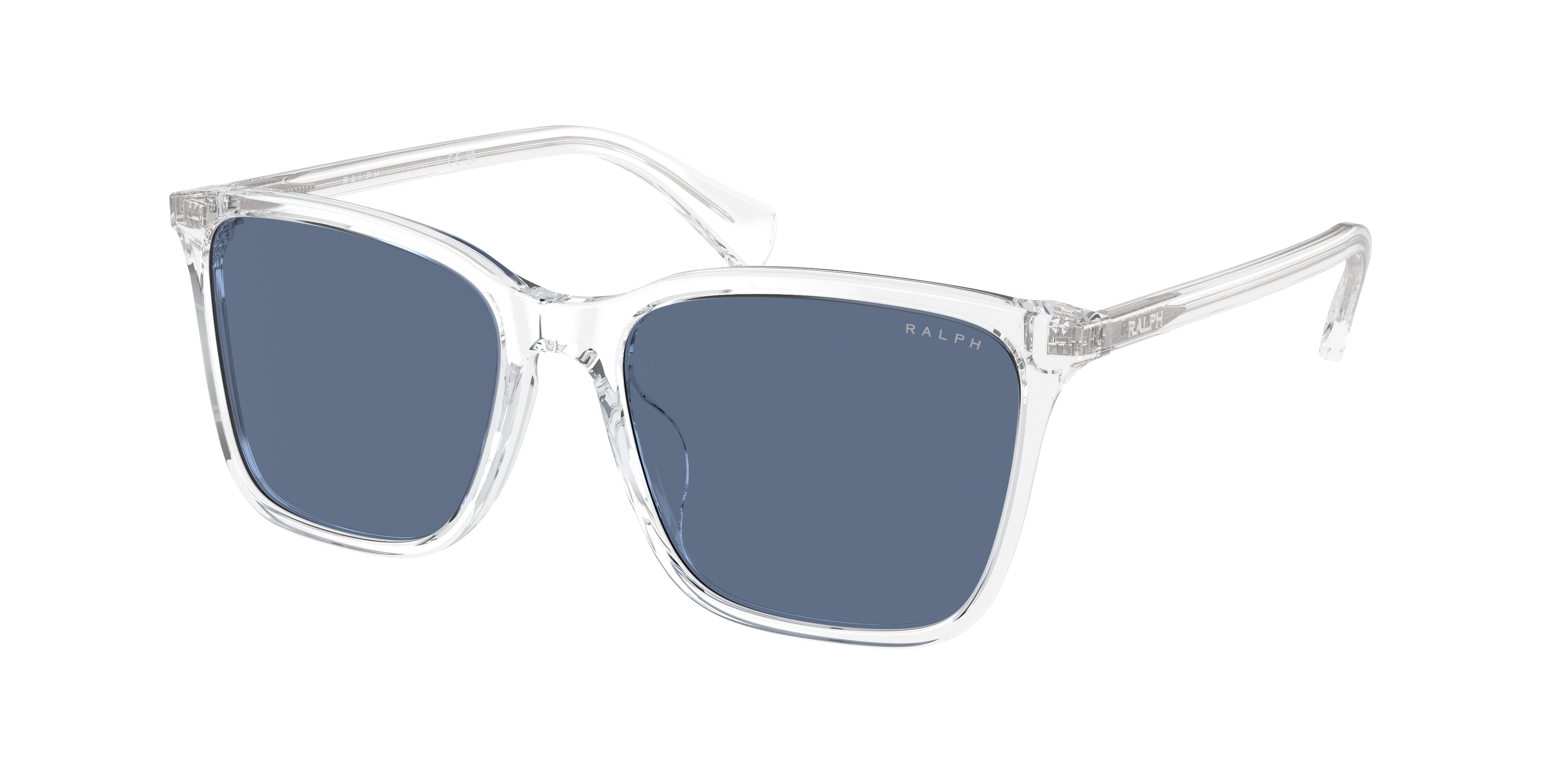 Ralph RA5314U Pillow Sunglasses  500280-Shiny Crystal 54-145-17 - Color Map Transparent