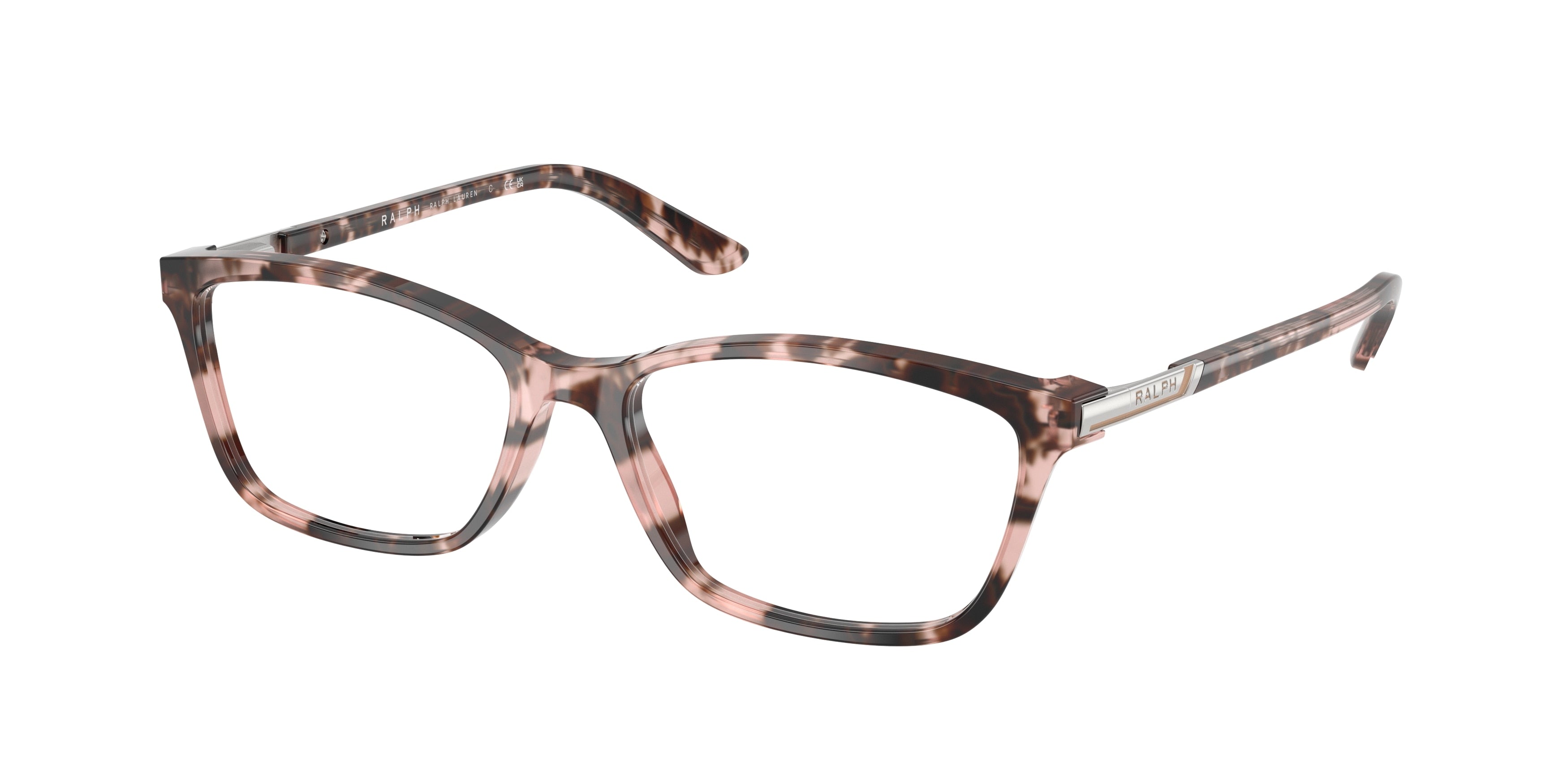 Ralph RA7044 Cat Eye Eyeglasses  1143-Pink Tortoise 52-135-16 - Color Map Tortoise