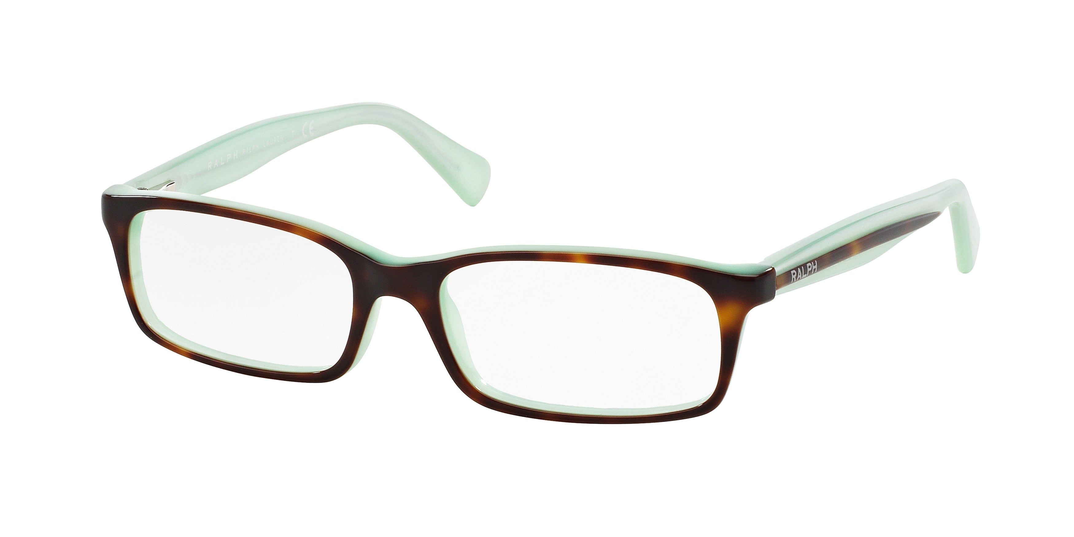 Ralph RA7047 Rectangle Eyeglasses  601-Havana 52-135-16 - Color Map Tortoise