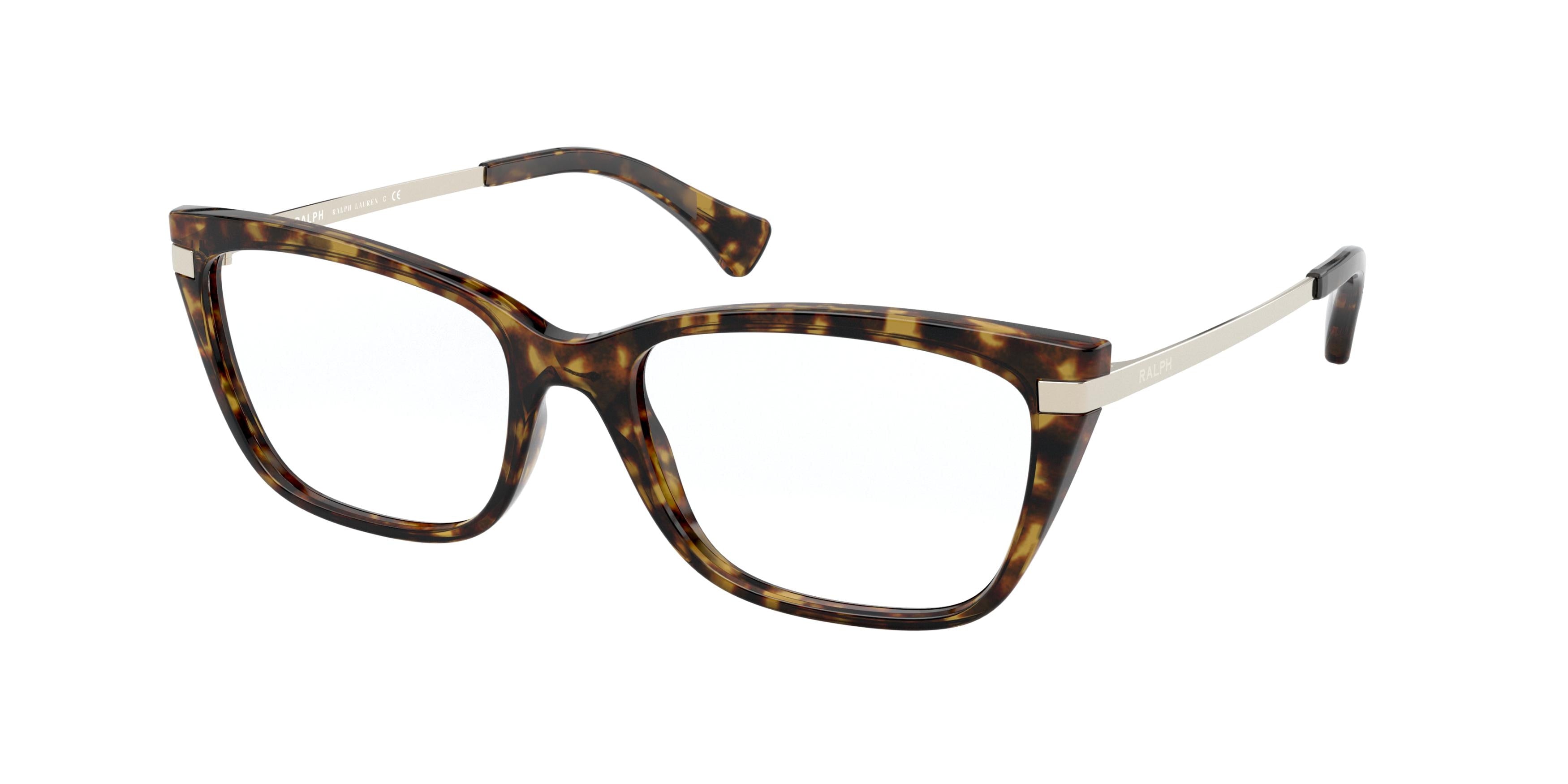 Ralph RA7119 Butterfly Eyeglasses  5836-Shiny Sponged Havana 52-140-17 - Color Map Tortoise